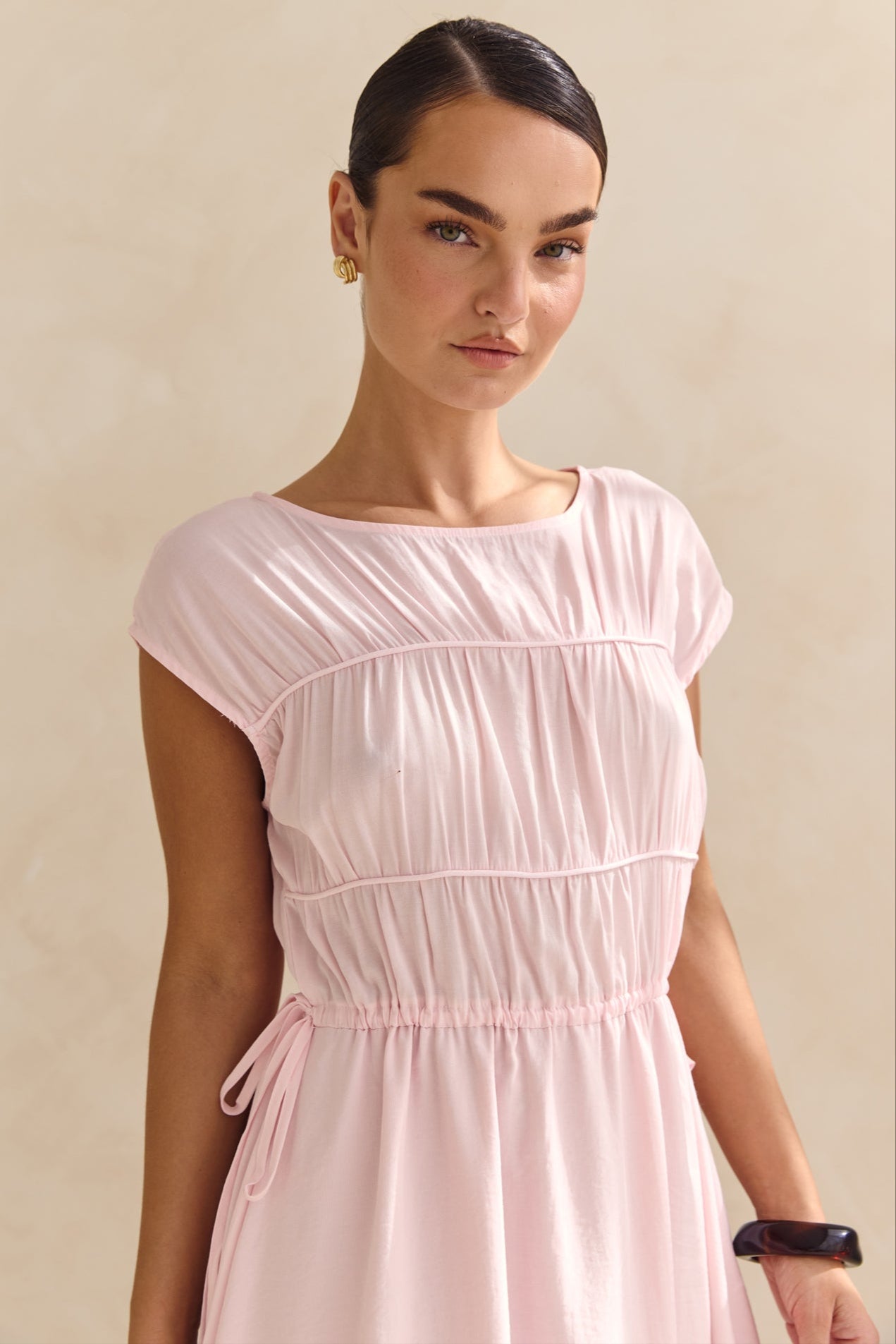 Elle Maxi Dress (Pink)