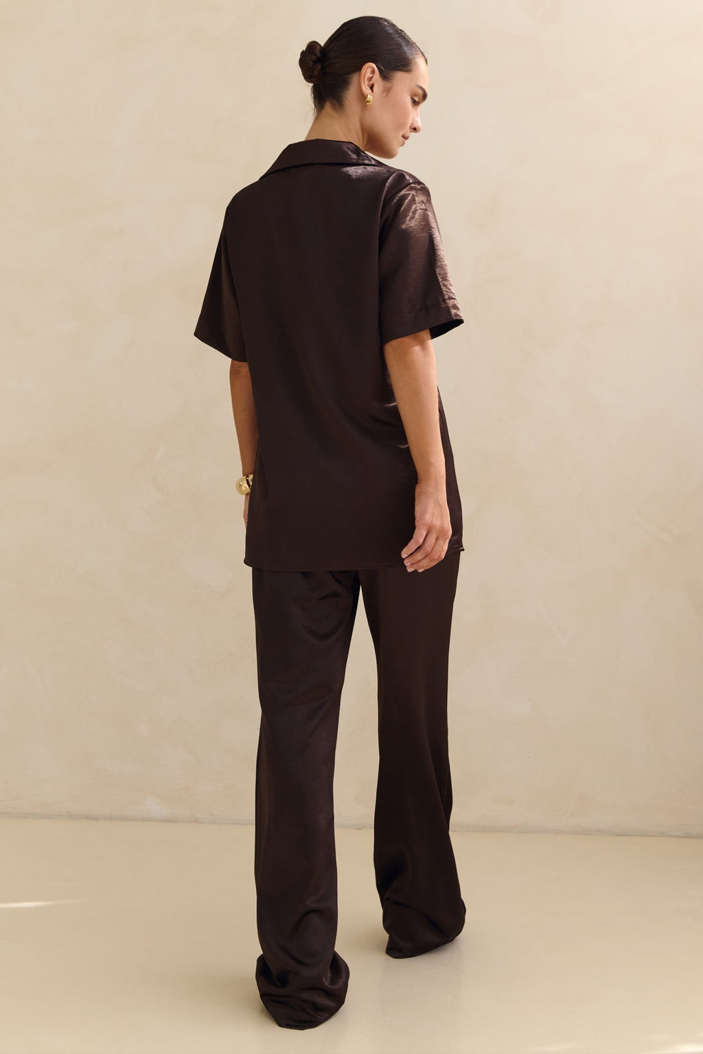 Marlo Shirt (Chocolate)