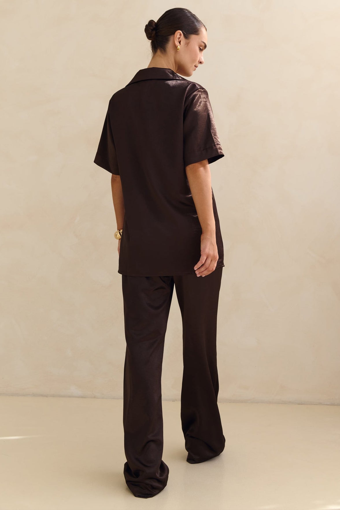 Marlo Shirt (Chocolate)