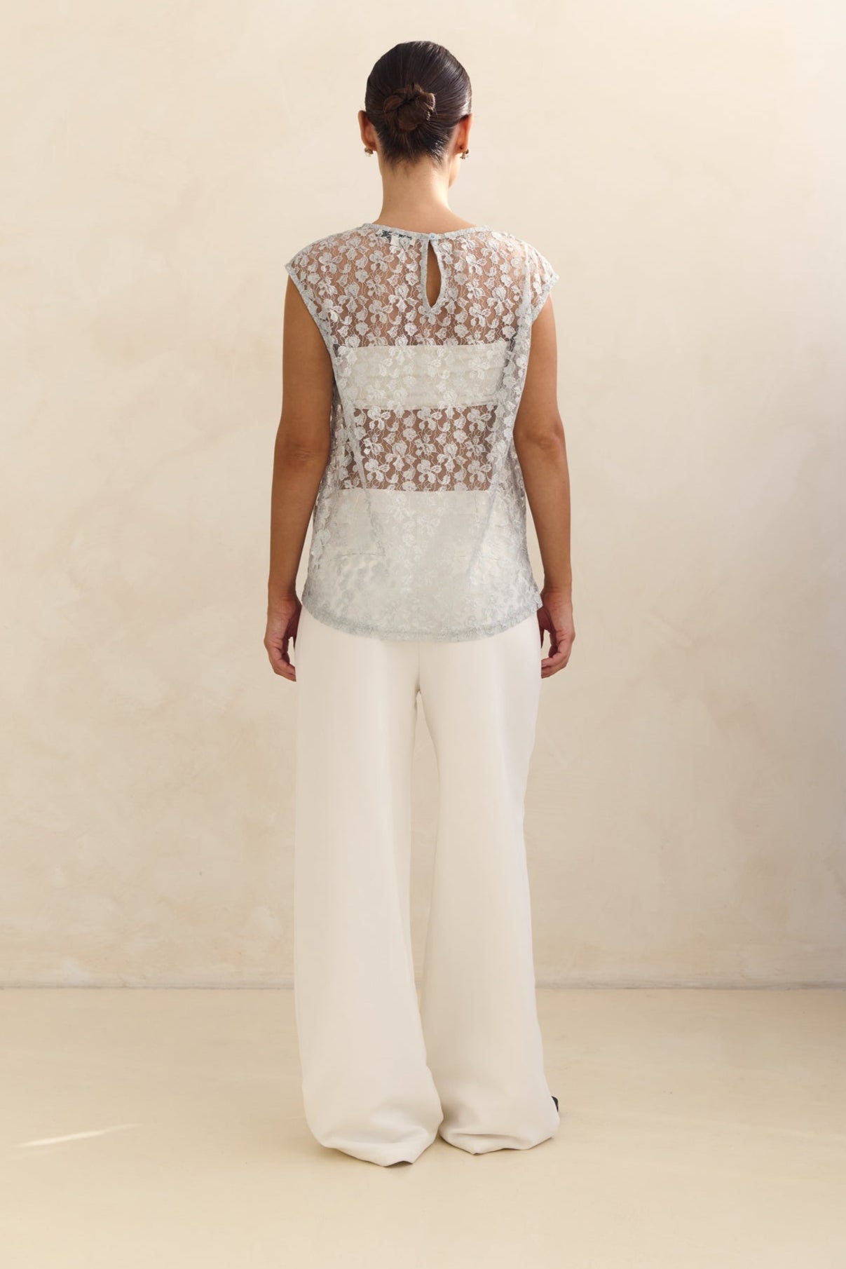 Jaida Lace Top (Blue)