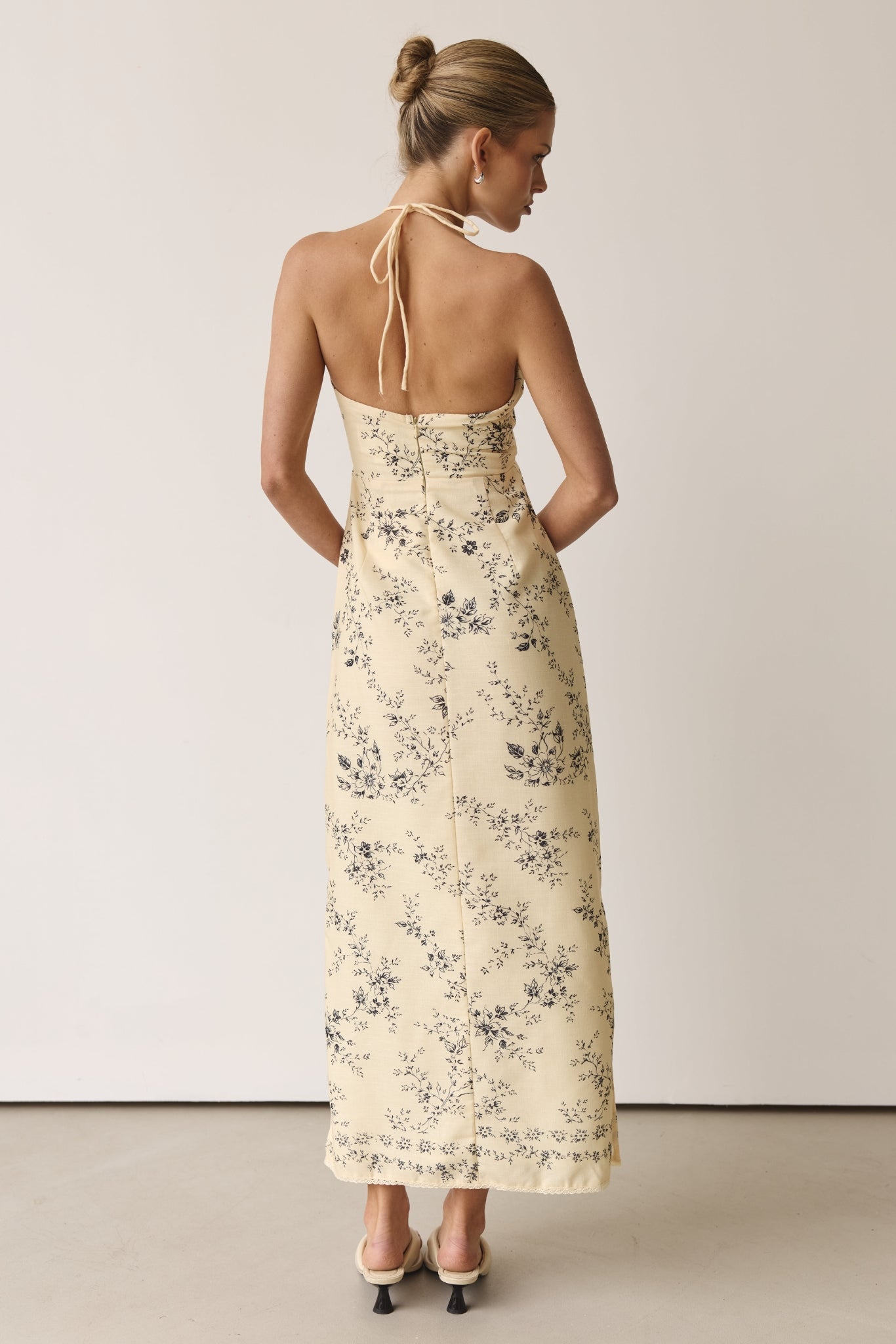 Ava Maxi Dress (Butter)