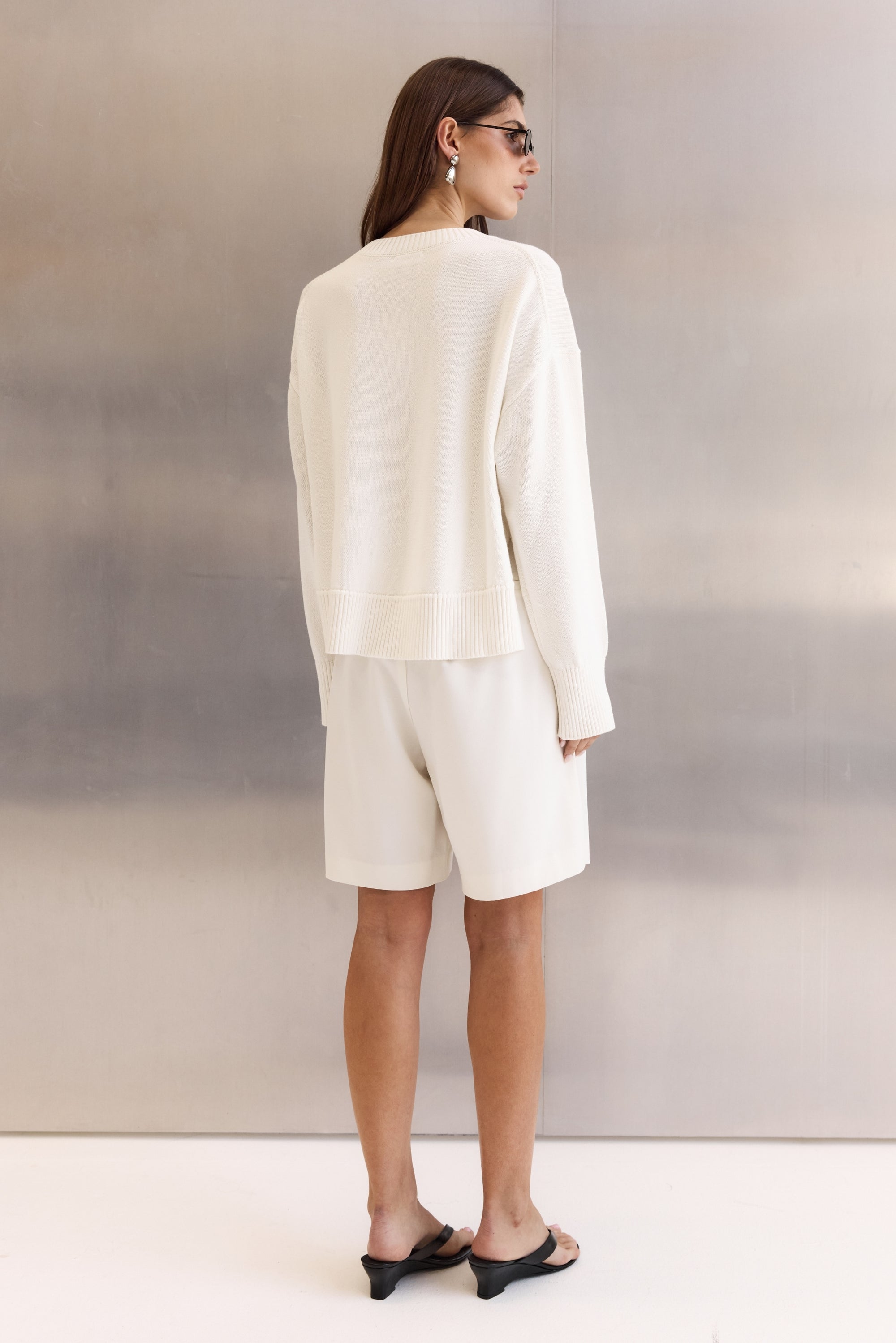 Emberley Knit Jumper (Cream)
