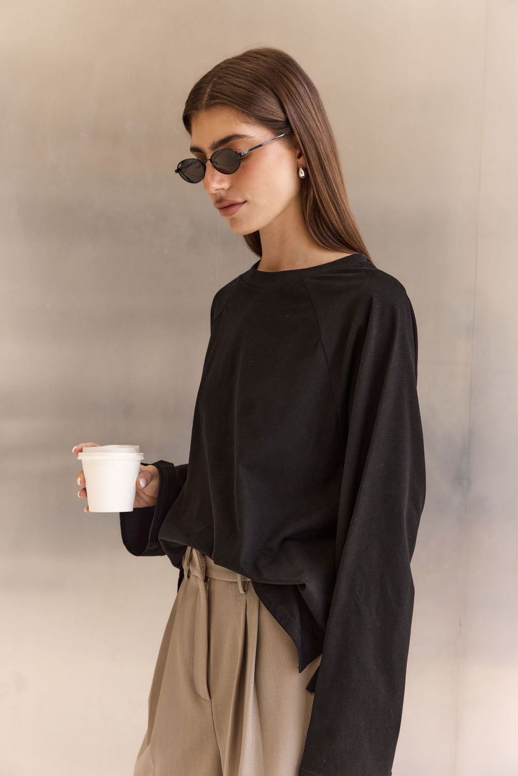 Levi Long Sleeve Tee (Black)