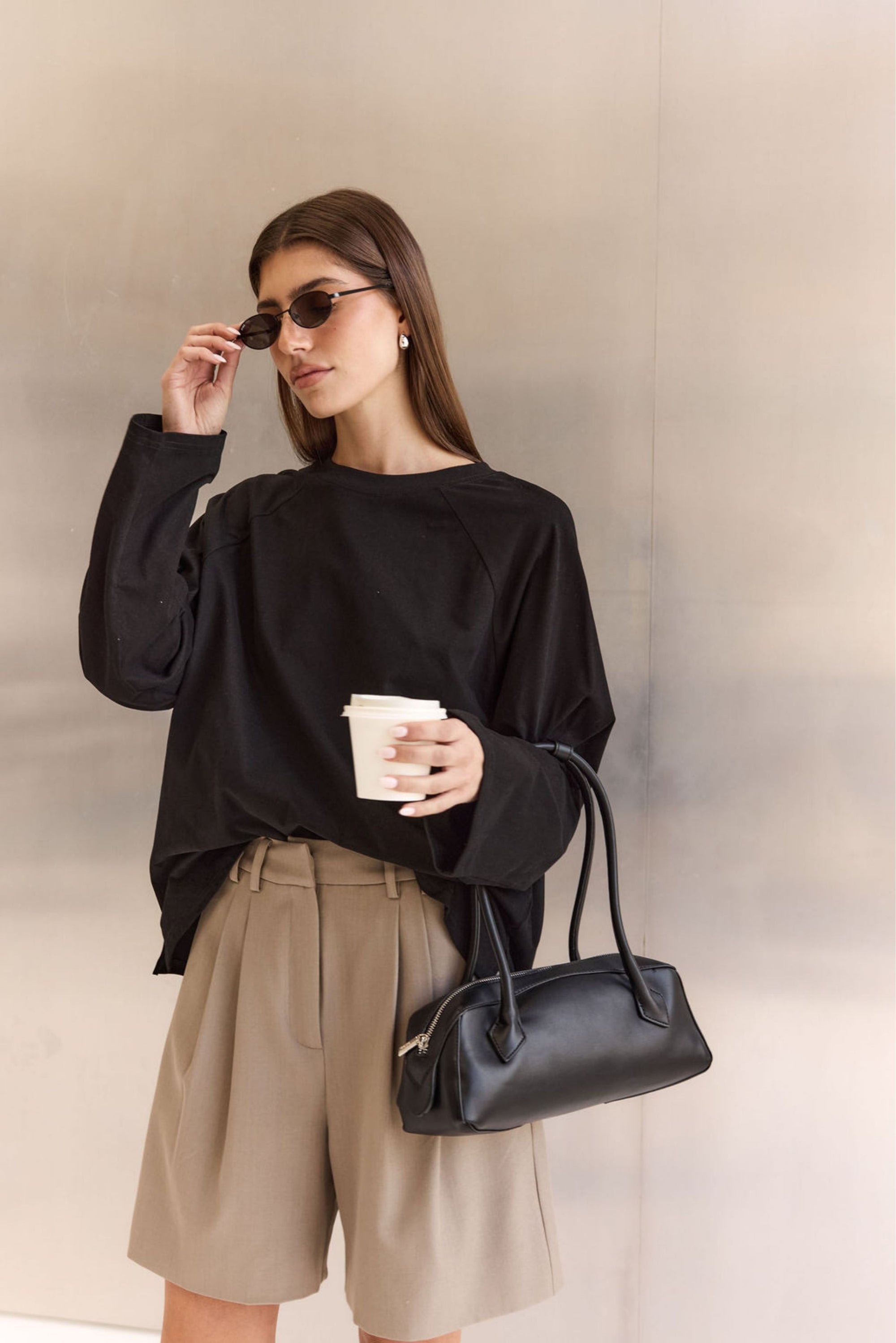 Levi Long Sleeve Tee (Black)