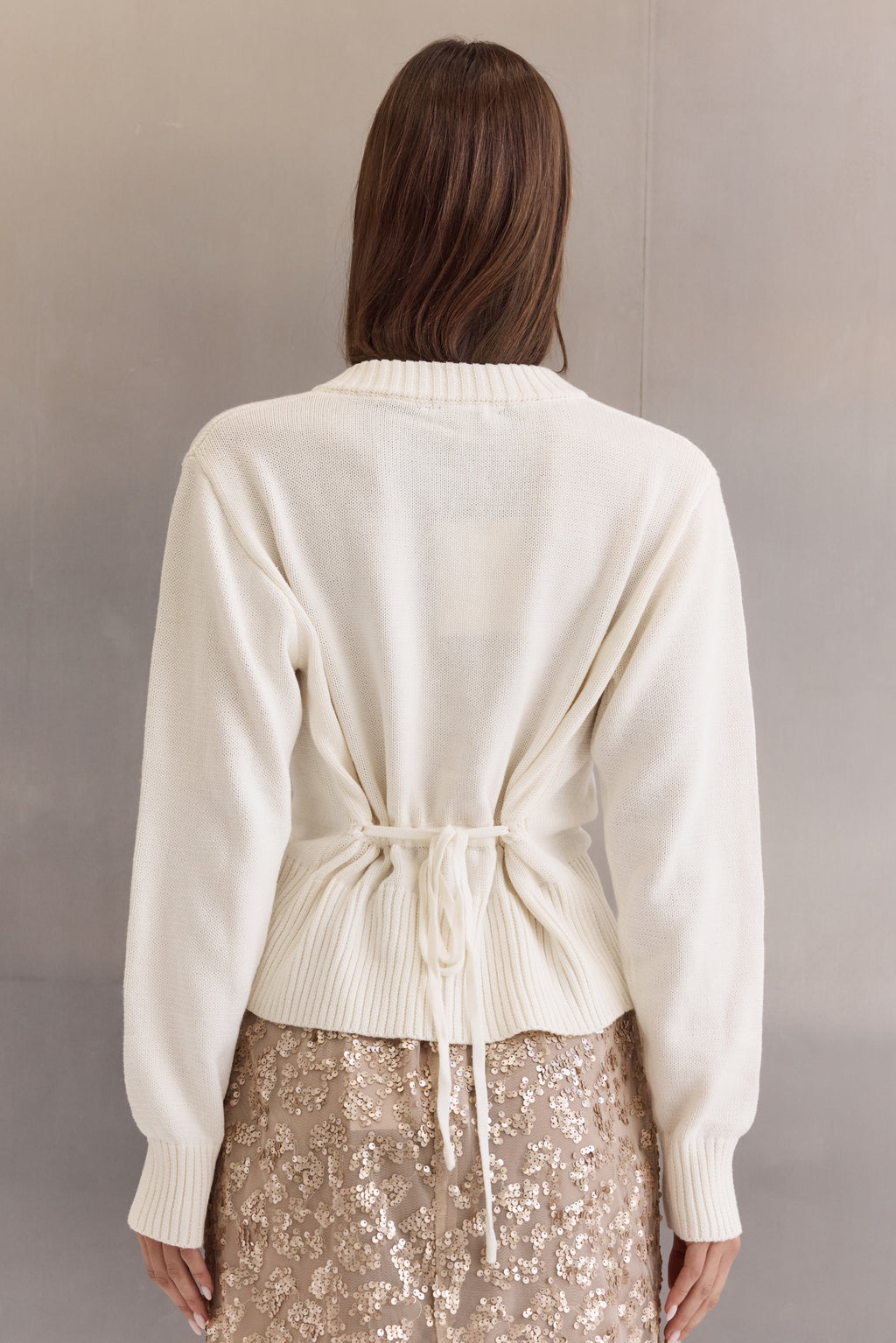 Dolly Knit Cardigan (Ivory)