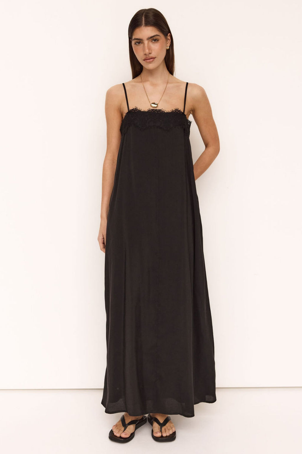 Esther Maxi Dress (Black)