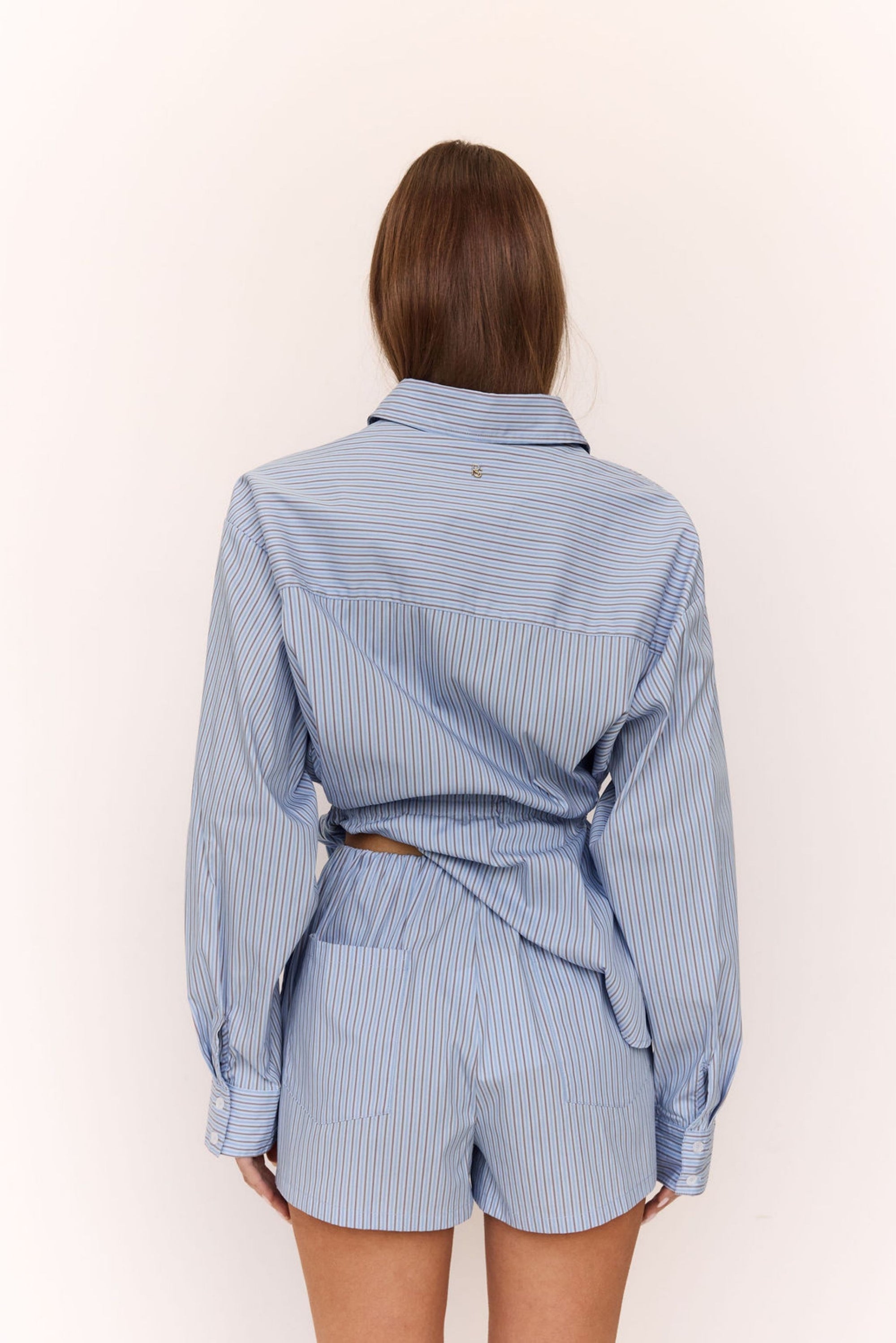 Belmont Short (Blue Stripe)