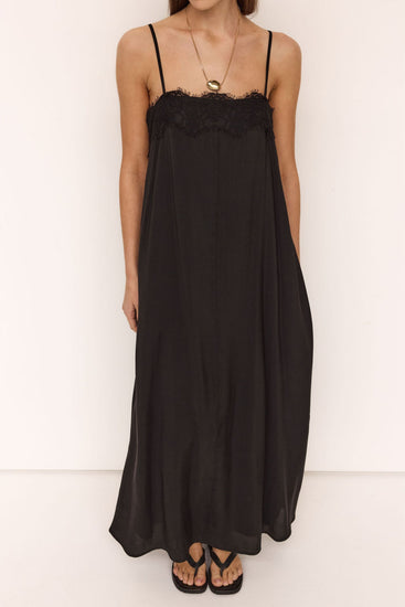 Esther Maxi Dress (Black)