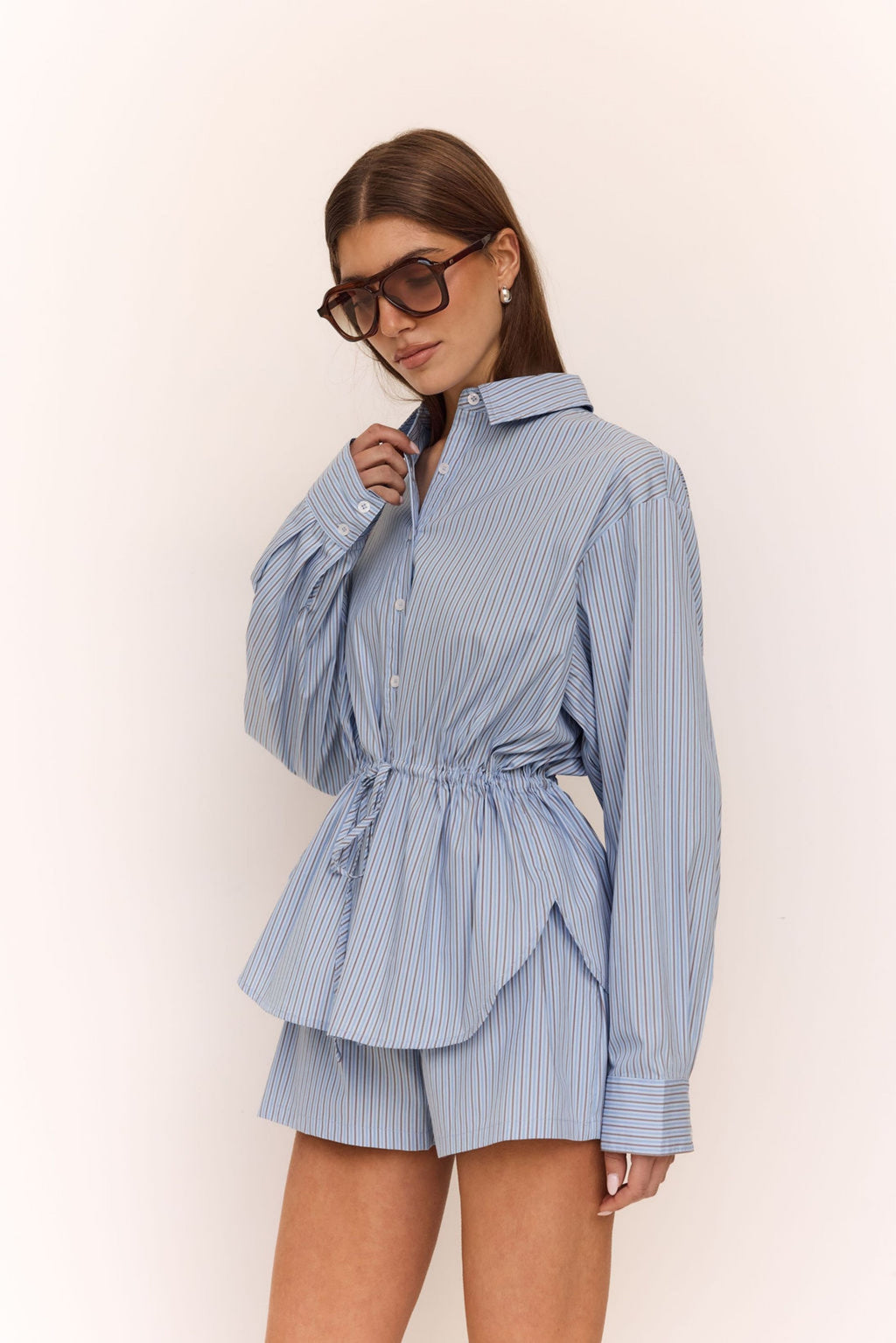 Belmont Shirt (Blue Stripe)