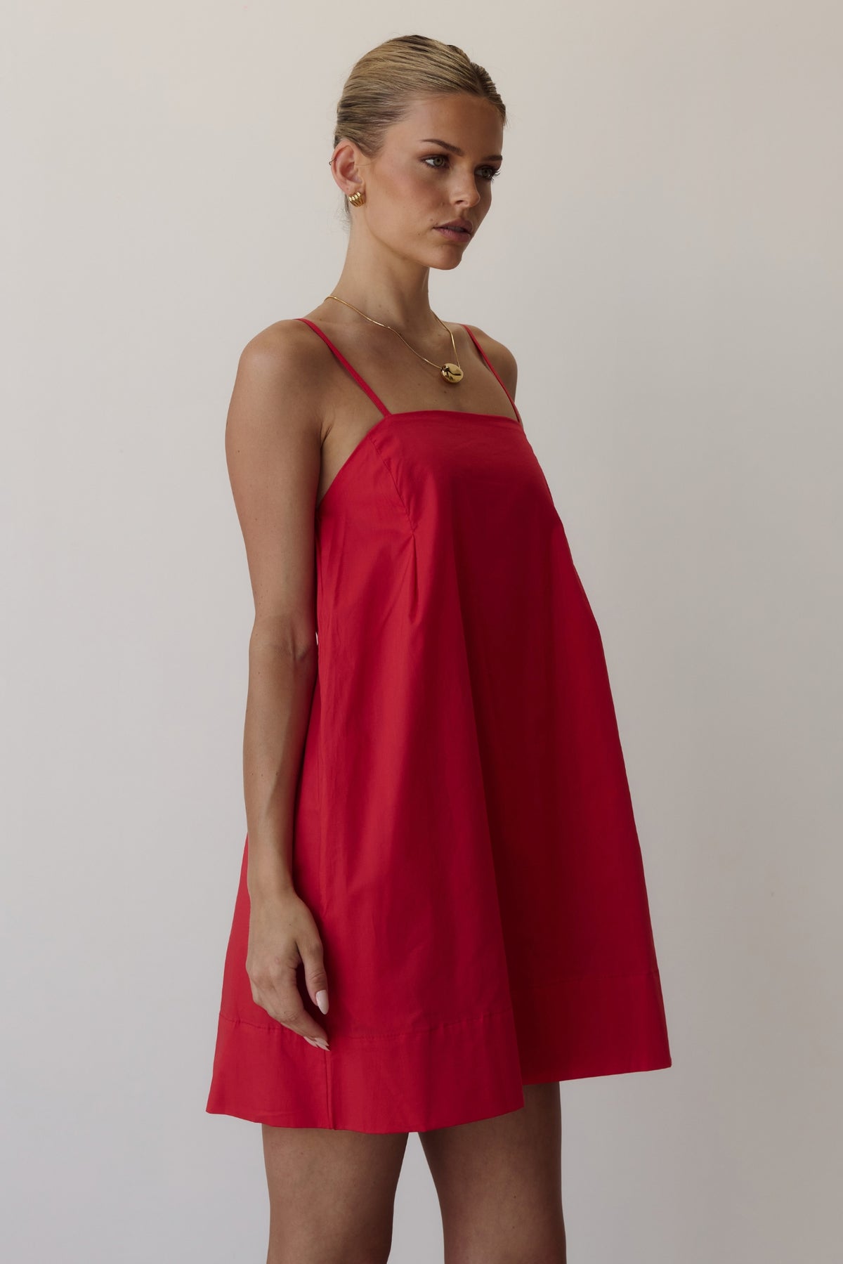 Bridget Mini Dress (Red)