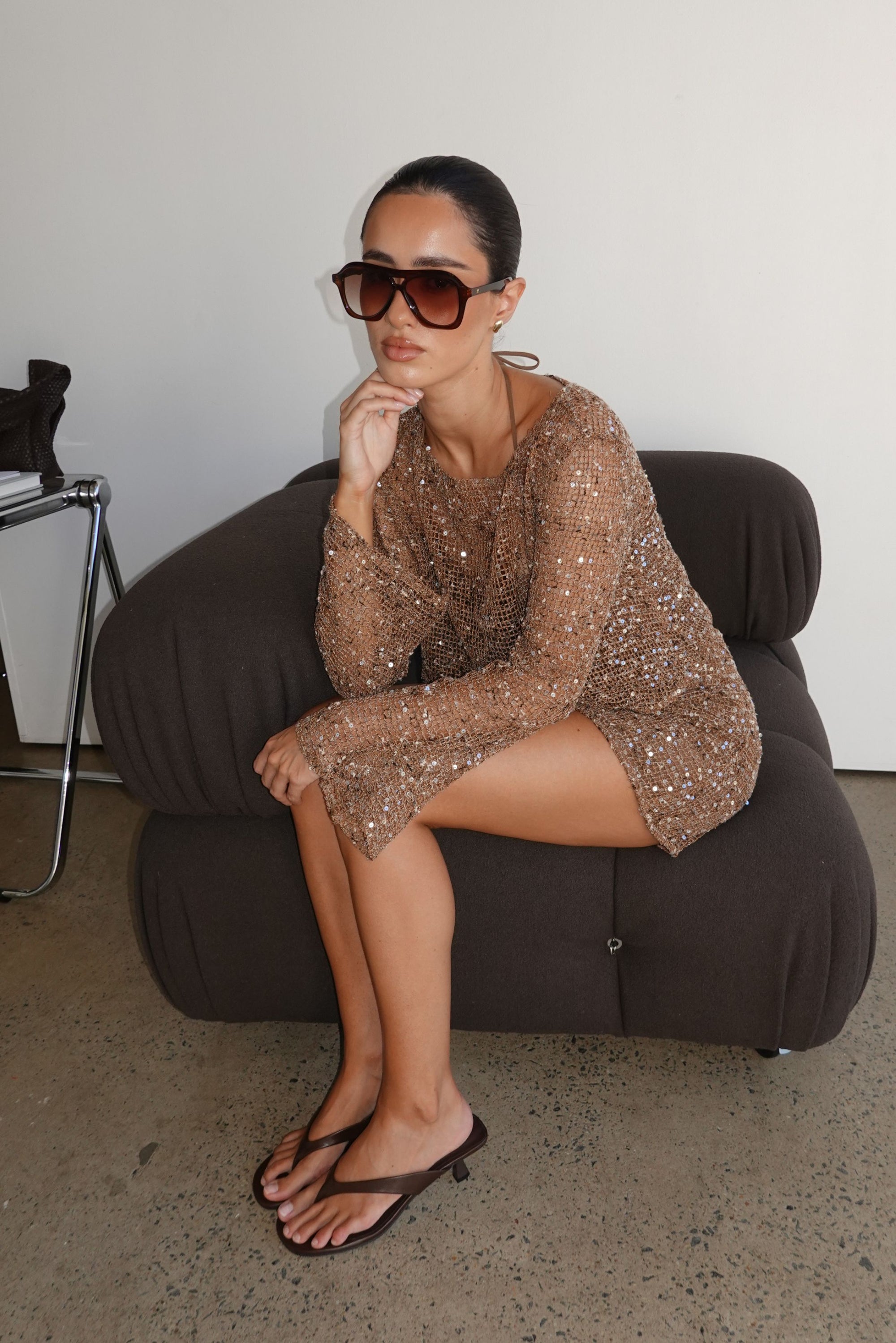 Edela Sequin Set (Chocolate)