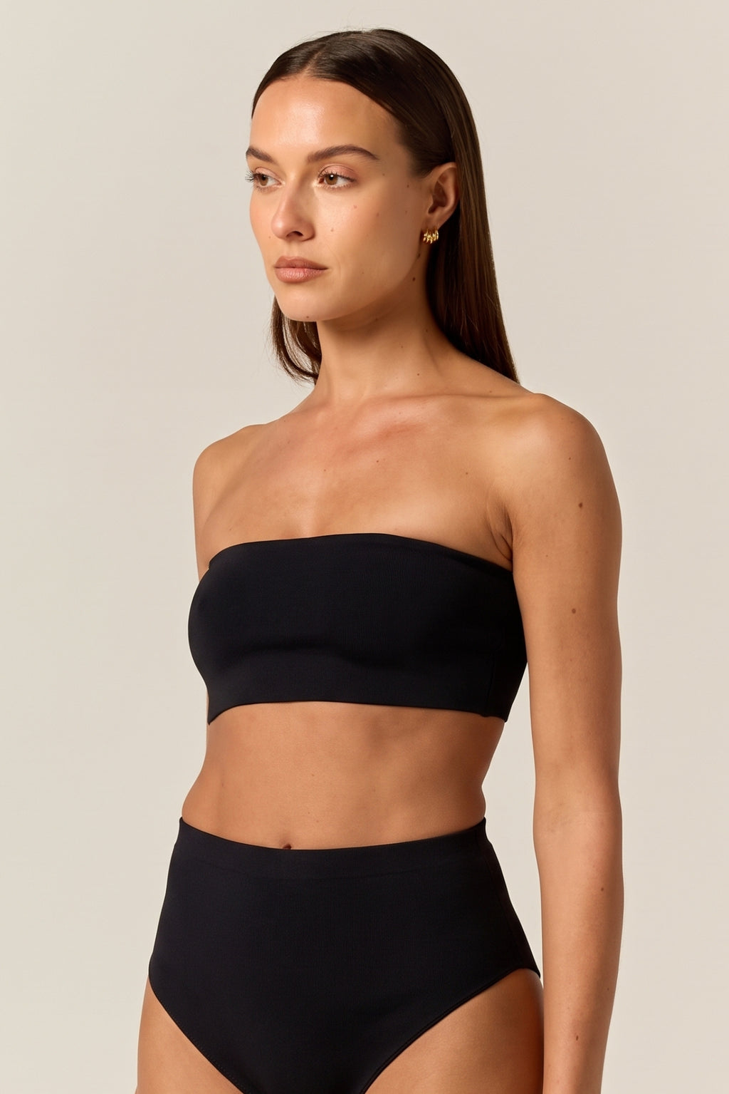 Knit Base Bandeau (Black)