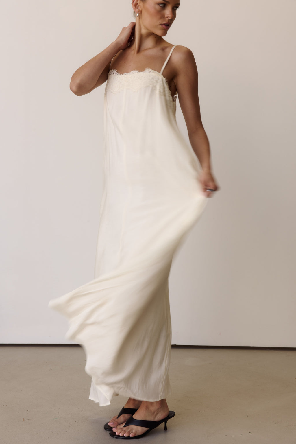 Esther Maxi Dress (Cream)