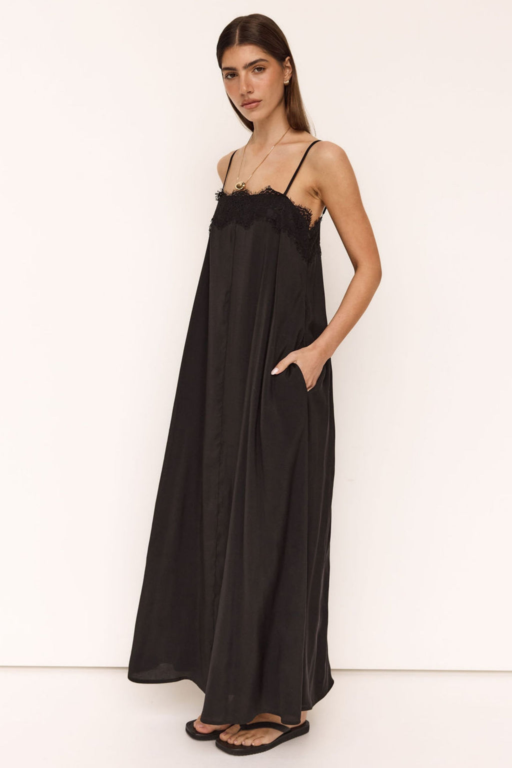 Esther Maxi Dress (Black)