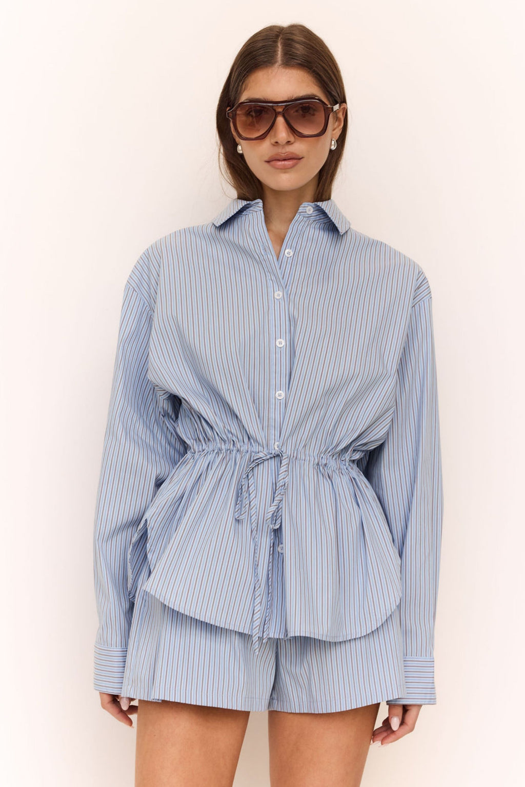 Belmont Shirt (Blue Stripe)