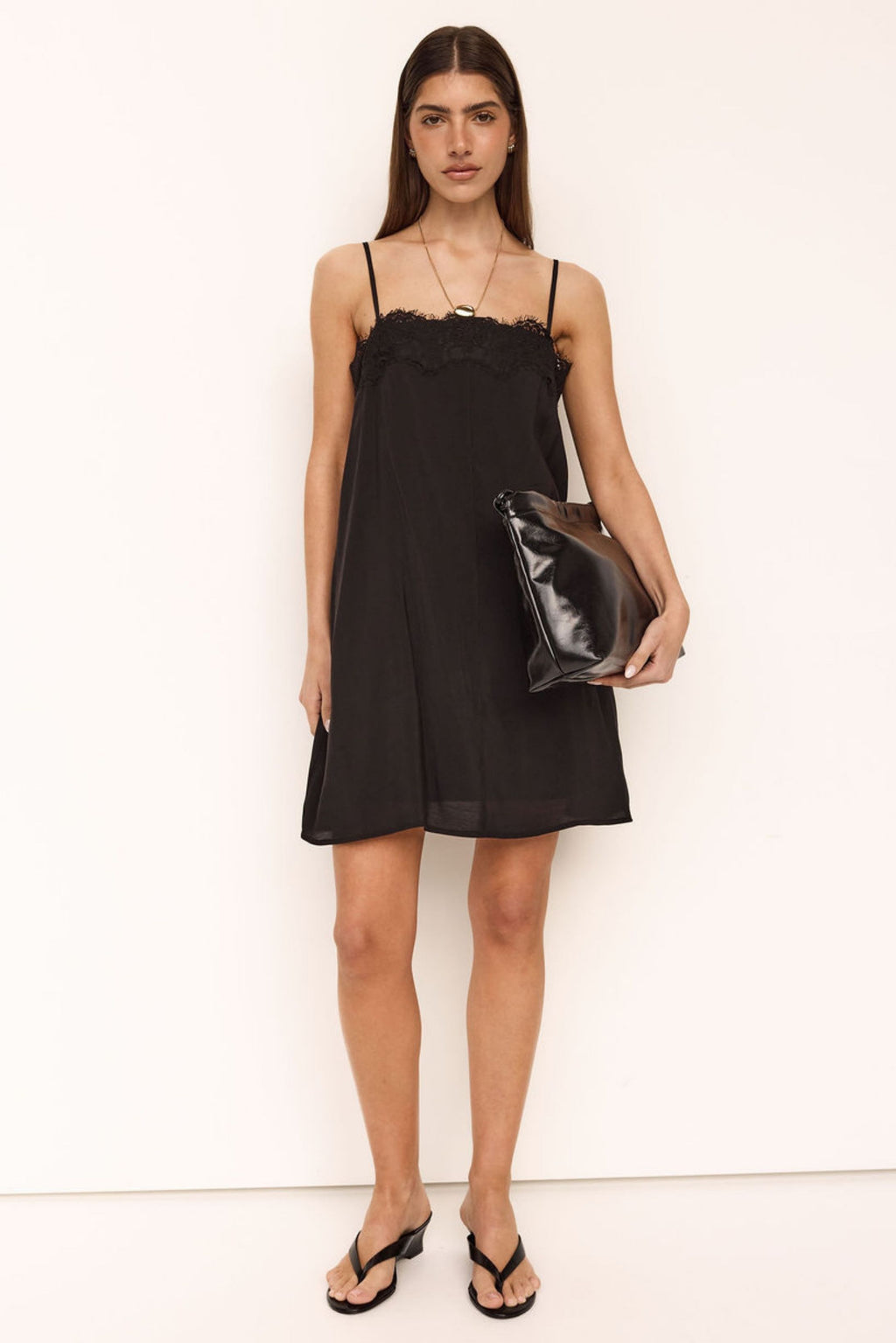 Esther Mini Dress (Black)
