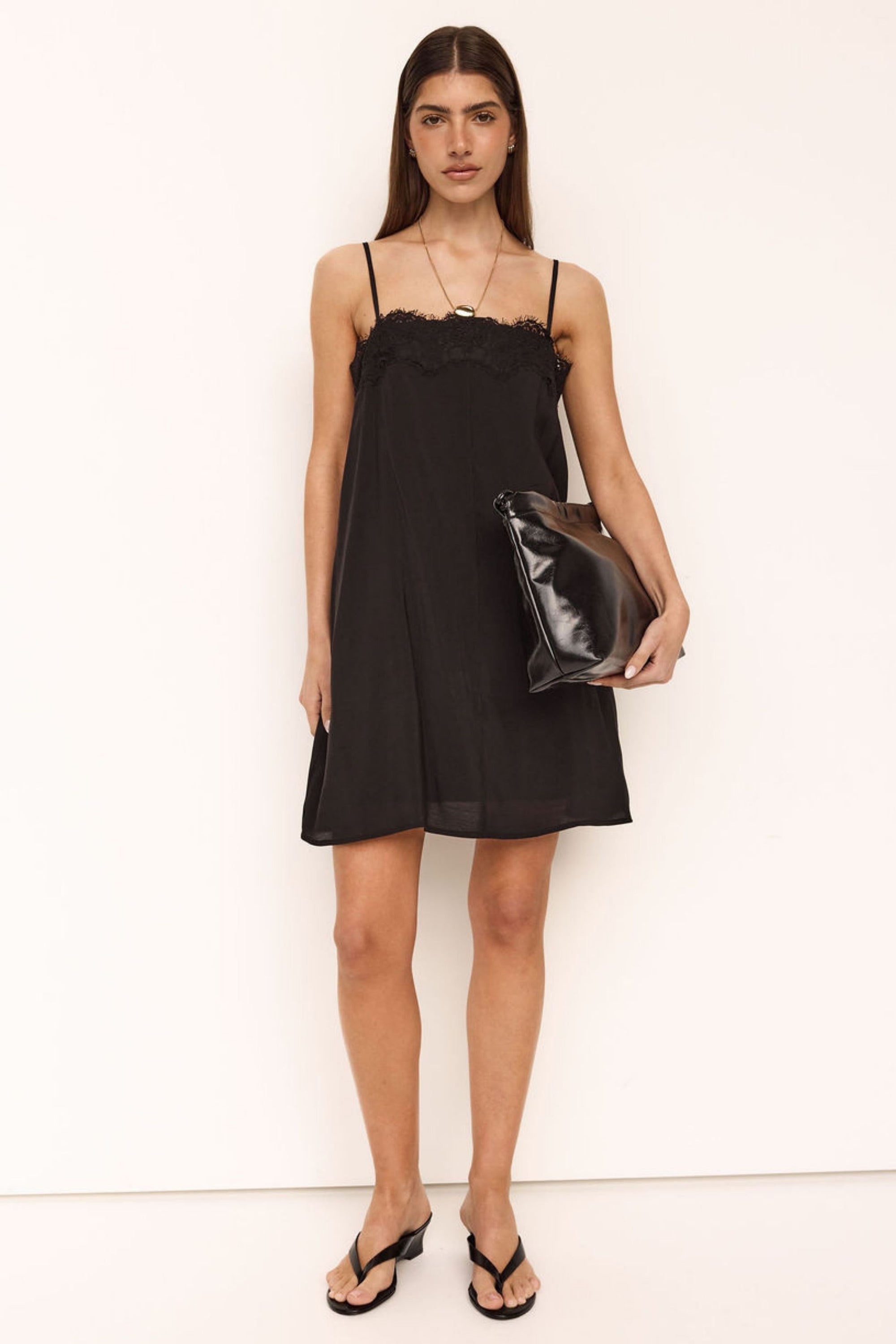 Esther Mini Dress (Black)