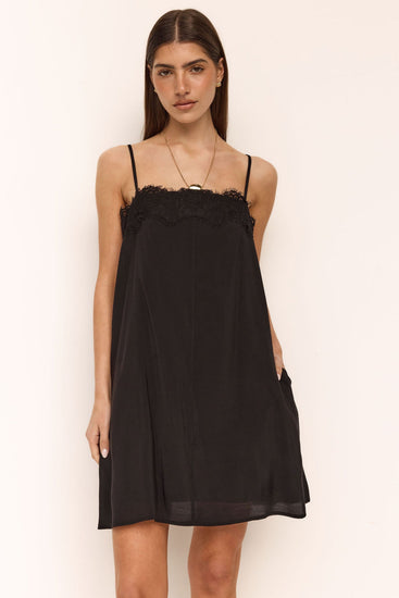 Esther Mini Dress (Black)