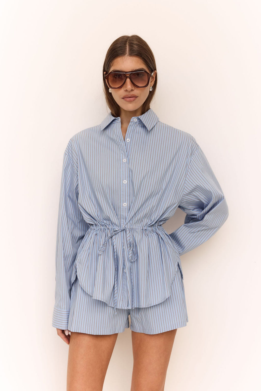 Belmont Shirt (Blue Stripe)