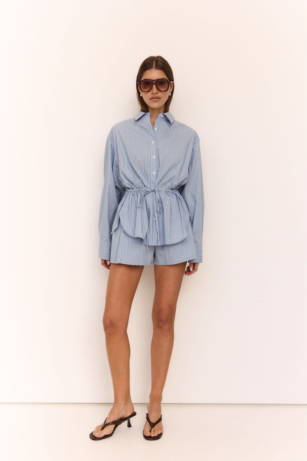 Belmont Shirt (Blue Stripe)