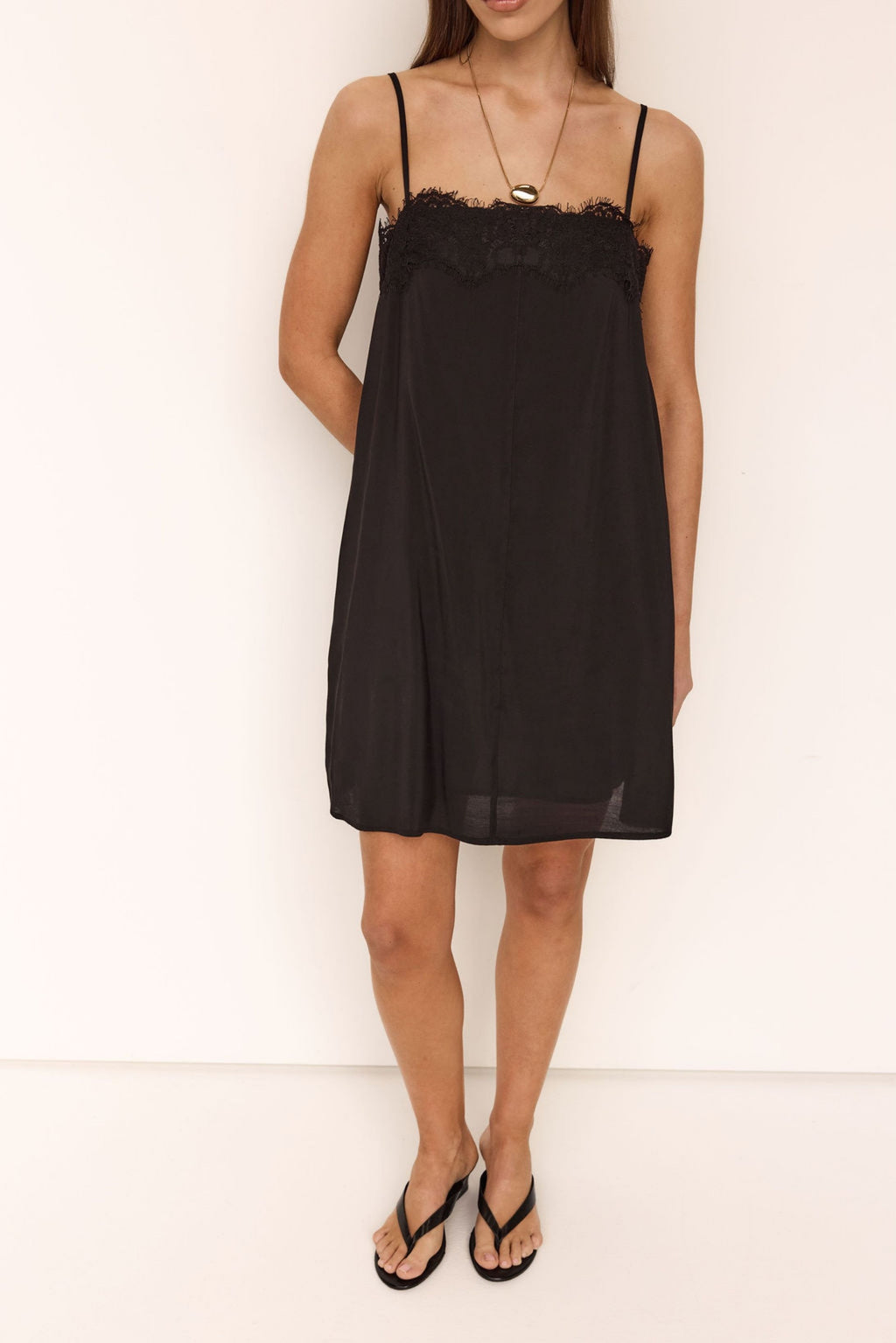 Esther Mini Dress (Black)
