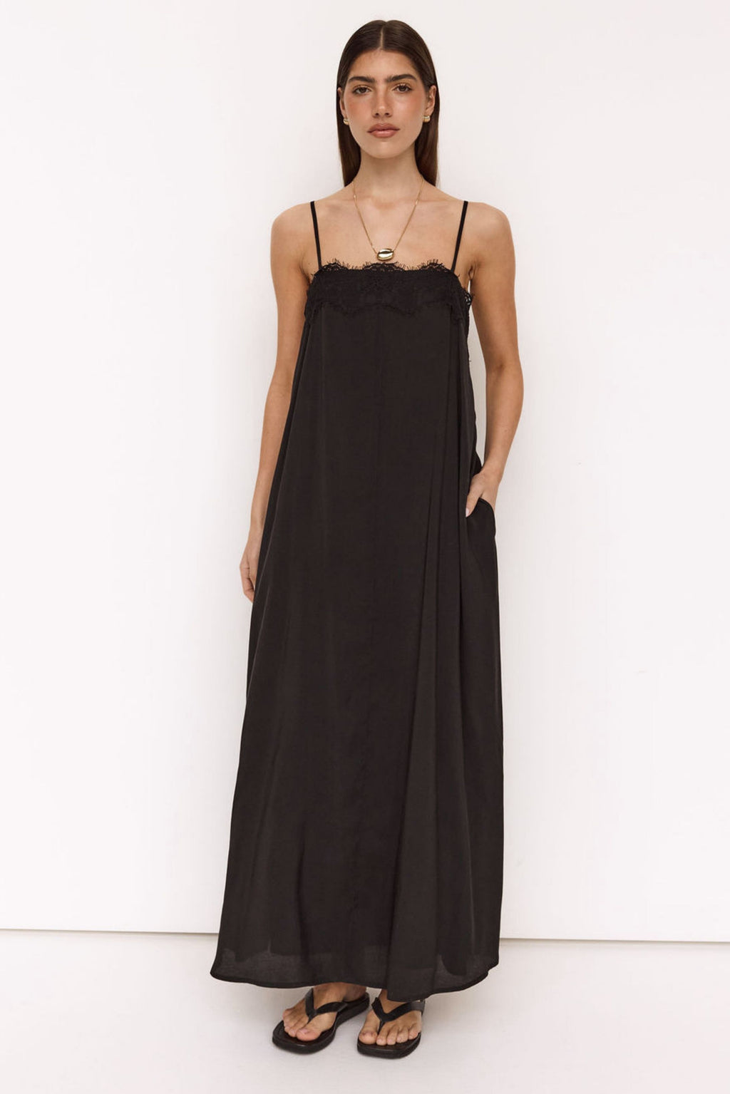 Esther Maxi Dress (Black)