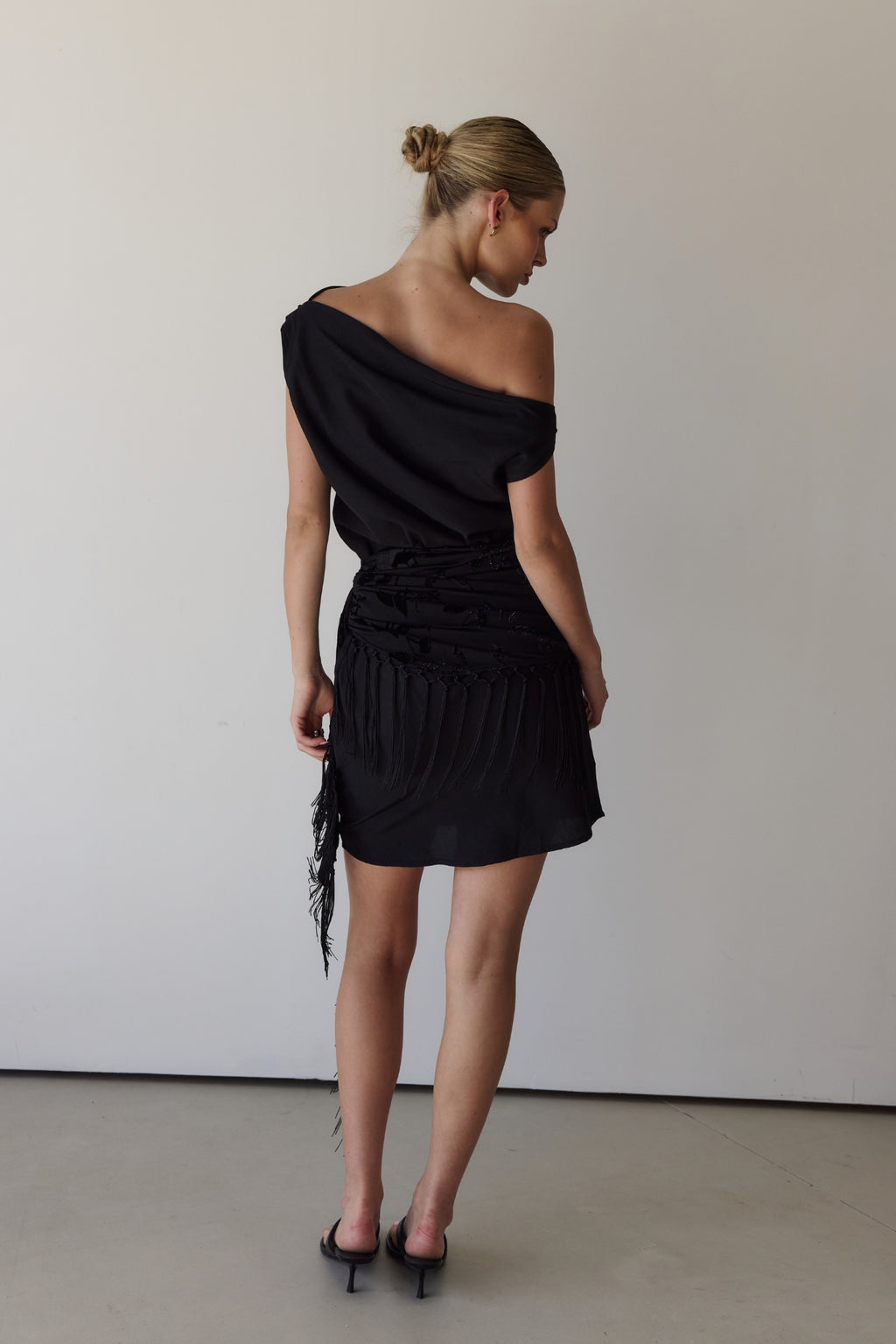 Valencia Mini Dress (Black)