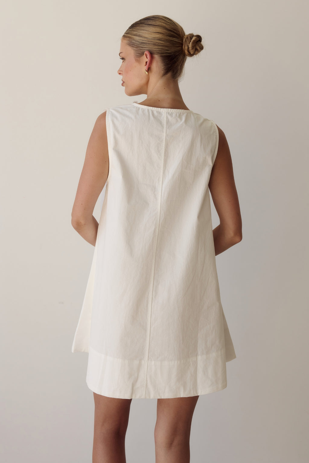 Carly Mini Dress (White)