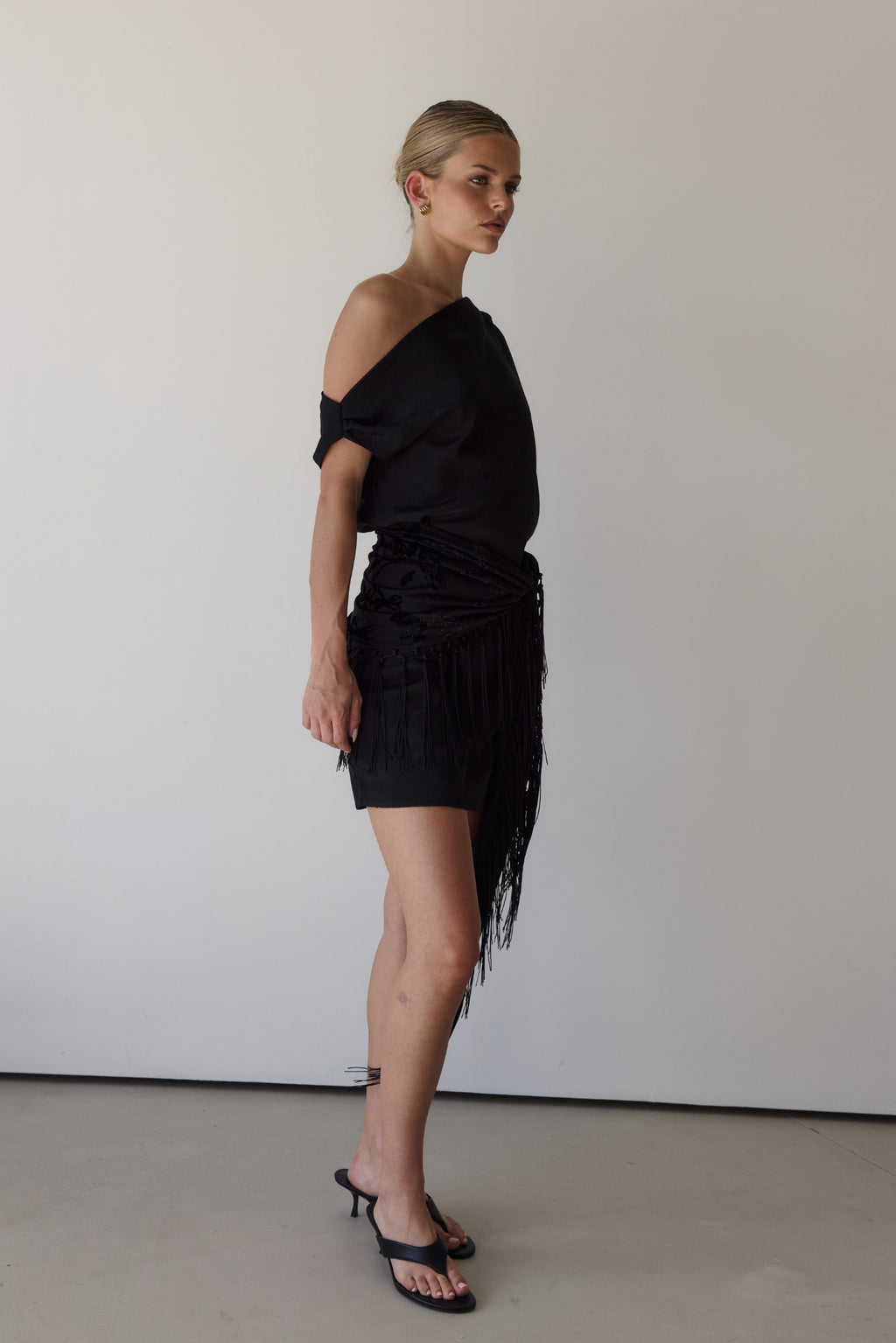 Valencia Mini Dress (Black)