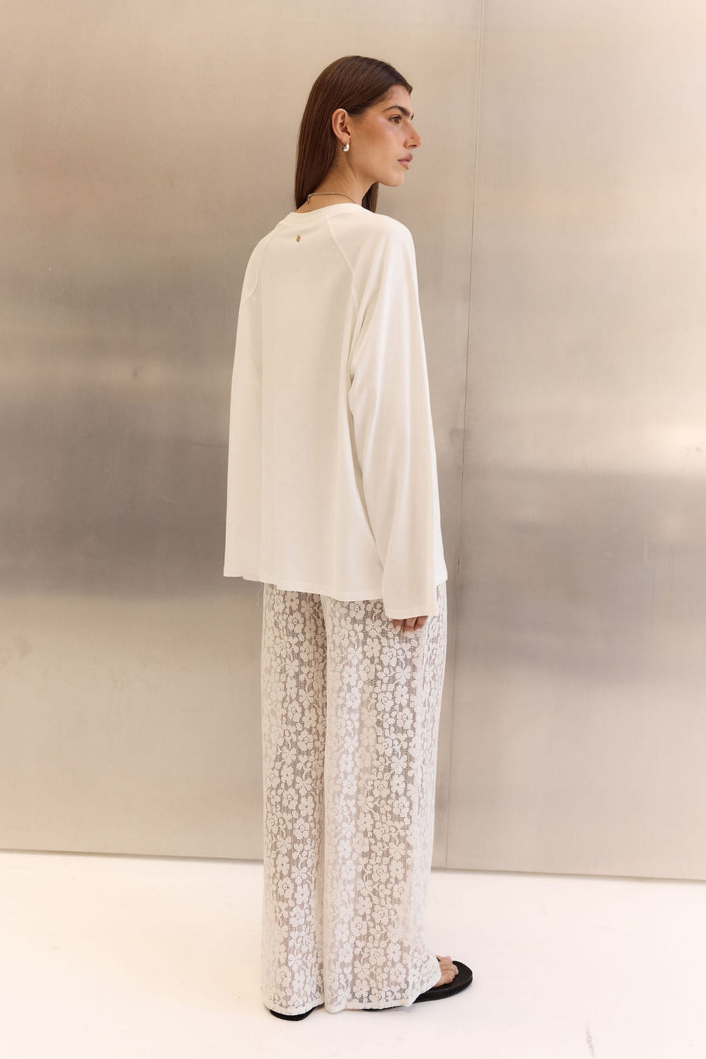 Levi Long Sleeve Tee (White)