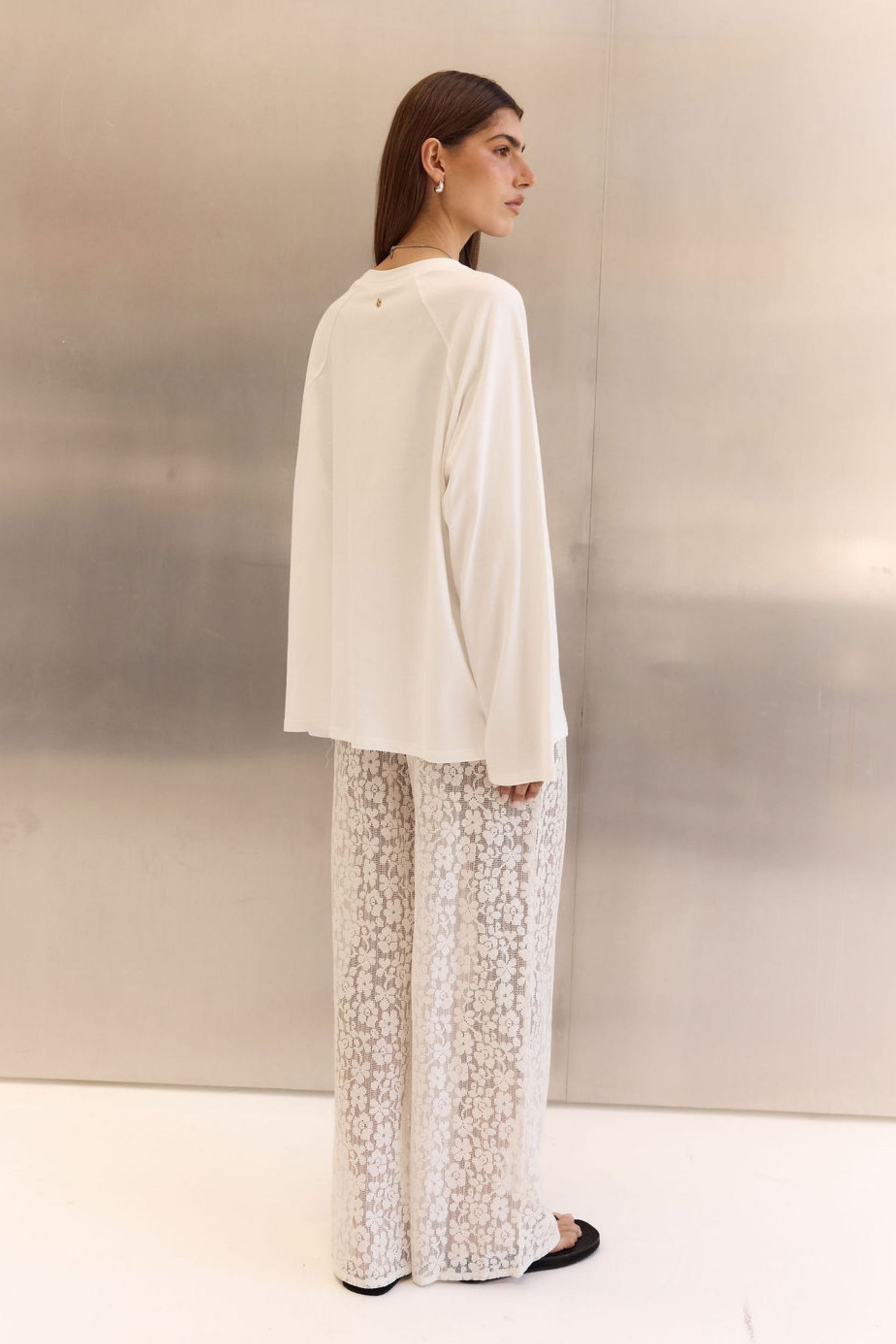 Levi Long Sleeve Tee (White)