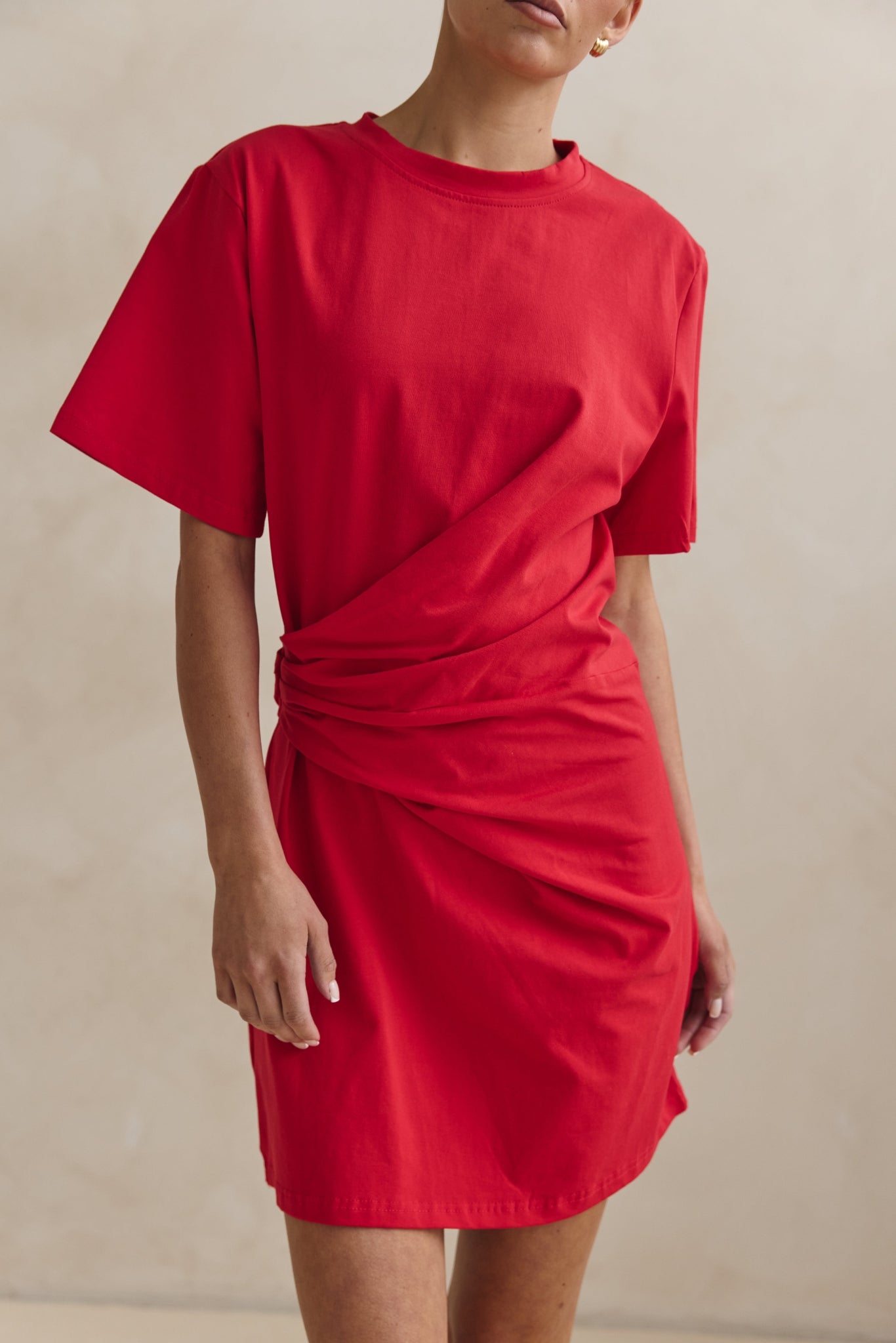 Celeste Mini Dress (Red)