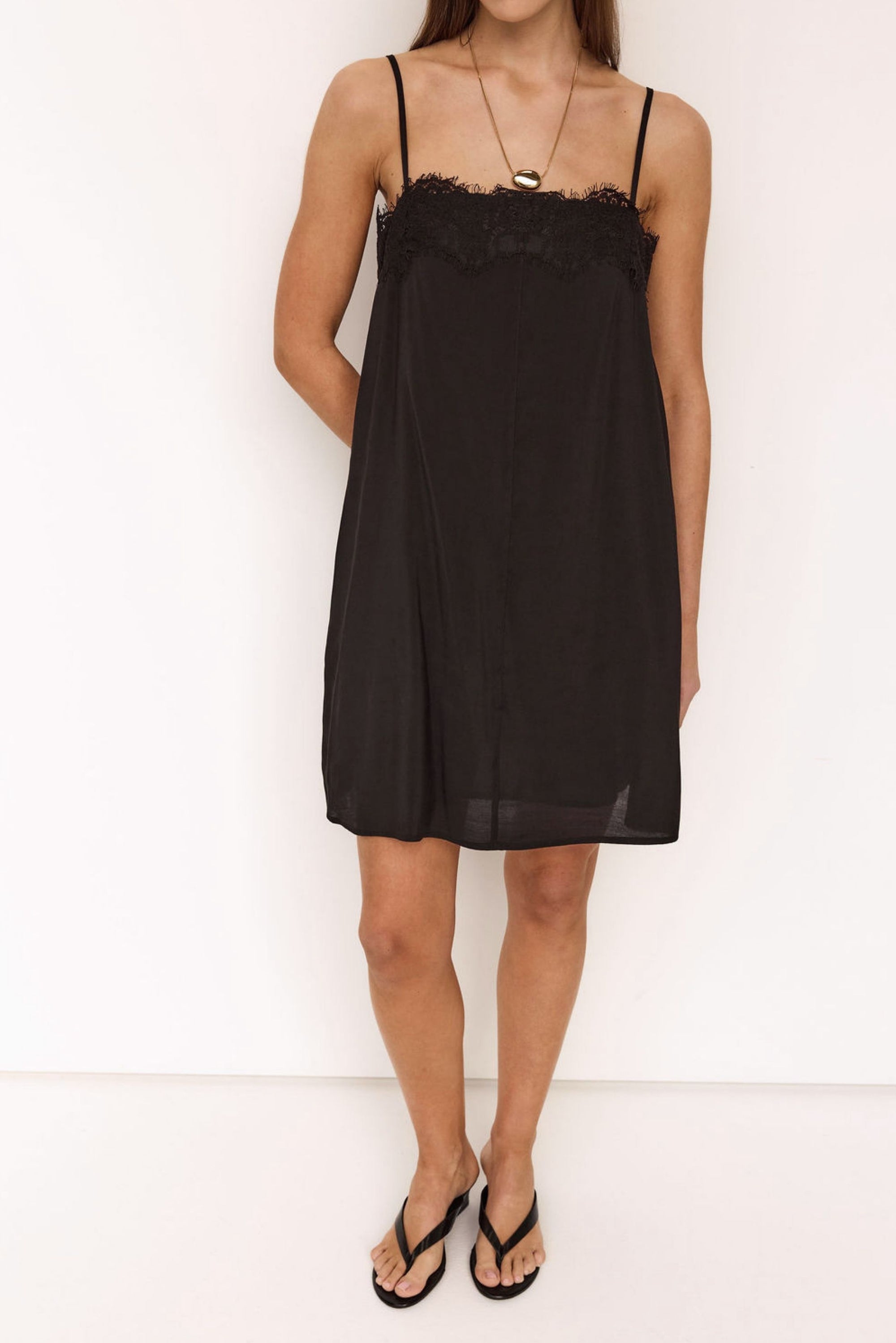 Esther Mini Dress (Black)