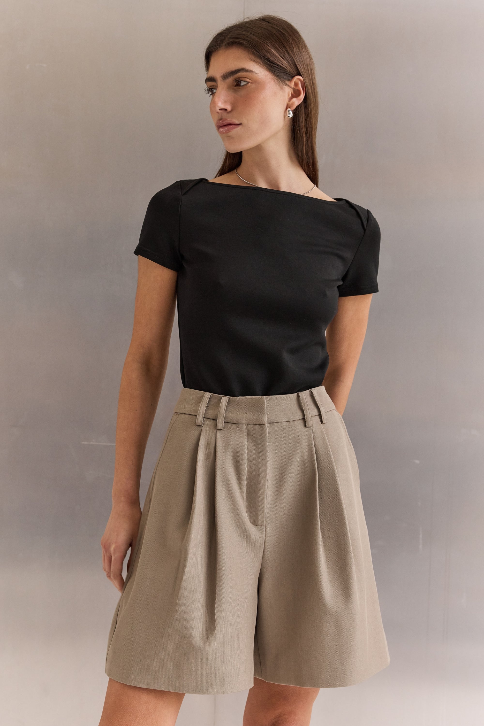 Arden Modal Blend Top (Black)