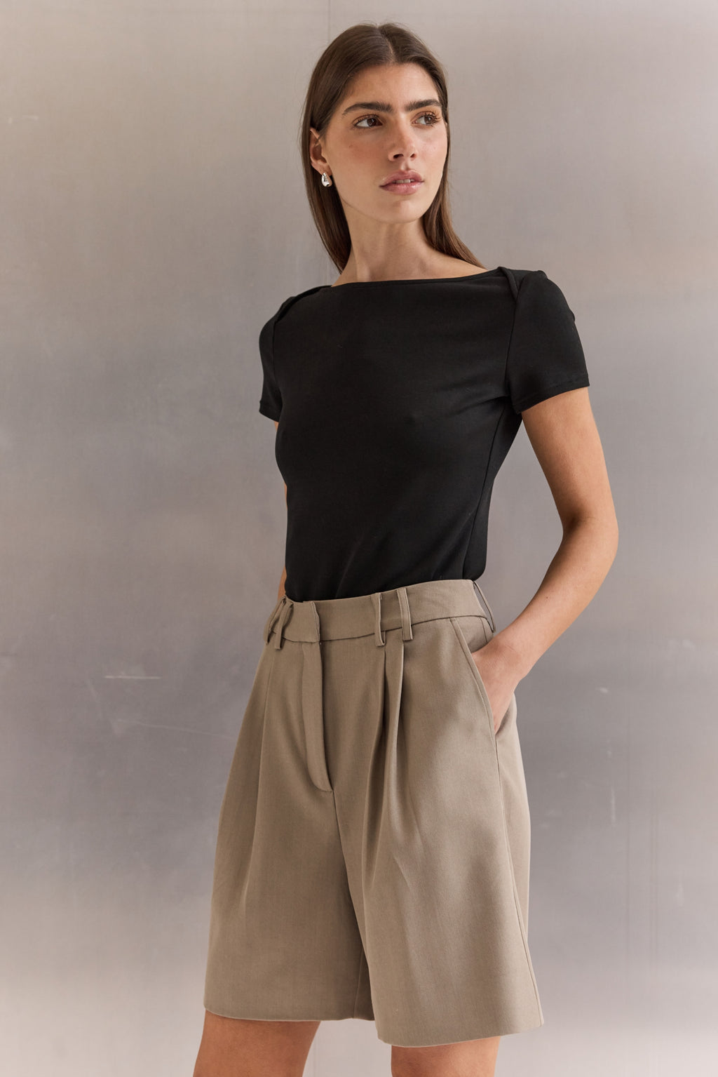 Arden Modal Blend Top (Black)