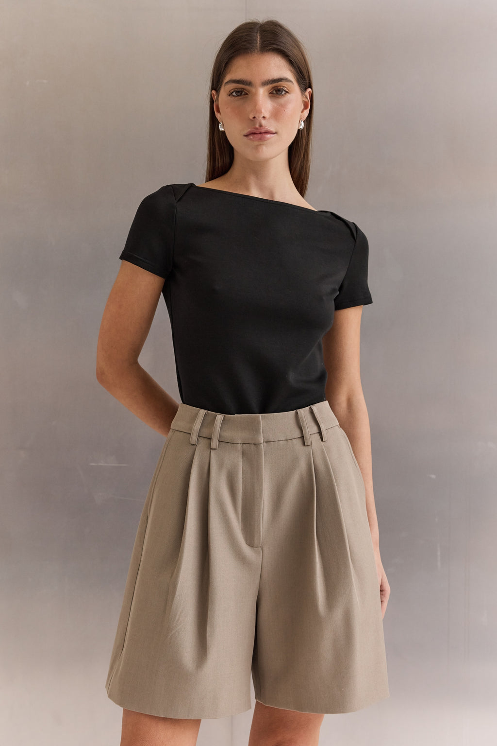 Arden Modal Blend Top (Black)