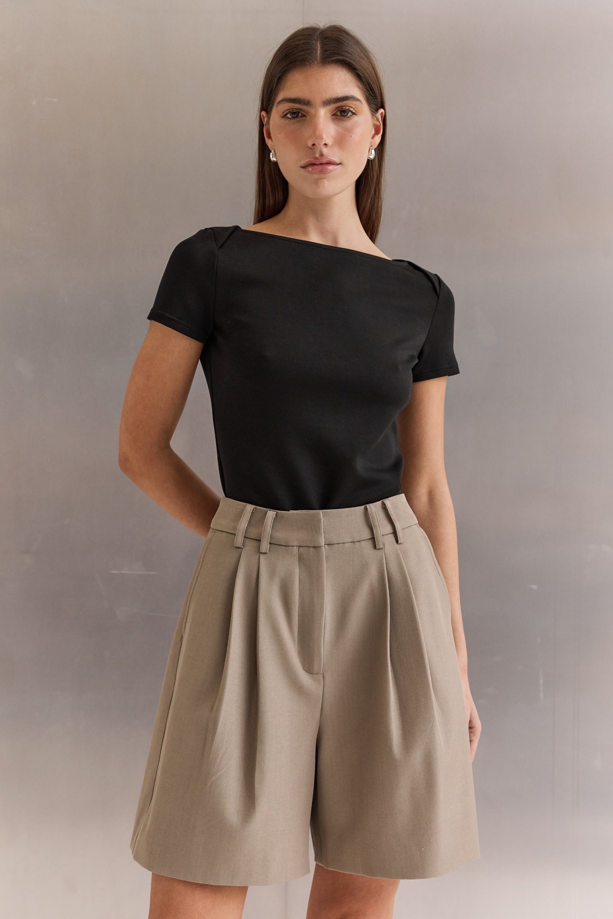Arden Modal Blend Top (Black)