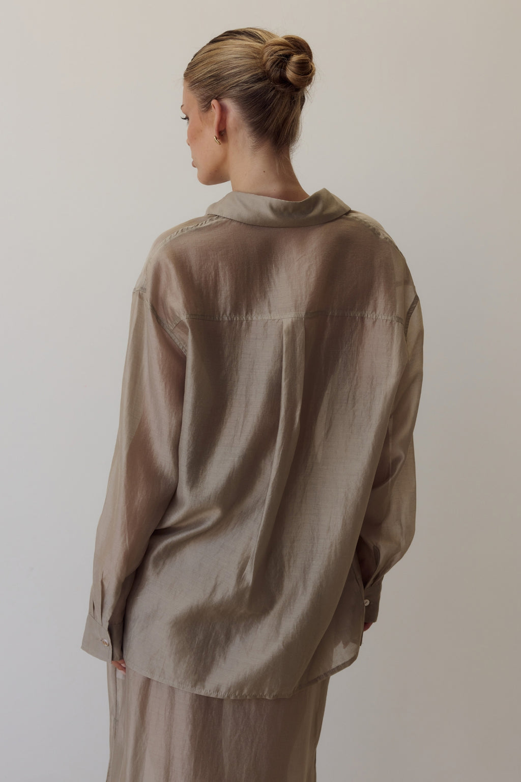 Wynn Sheer Shirt (Olive)