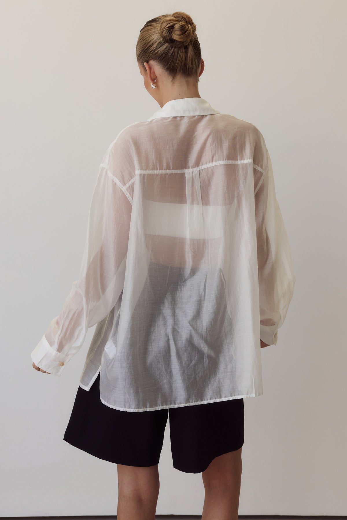 Wynn Sheer Shirt (White)