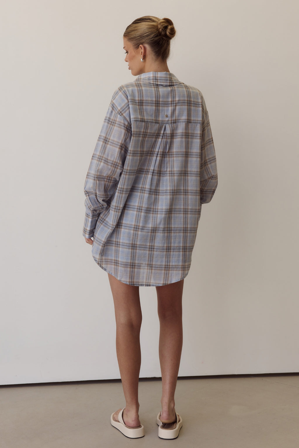 Esme Shirt (Blue Plaid)