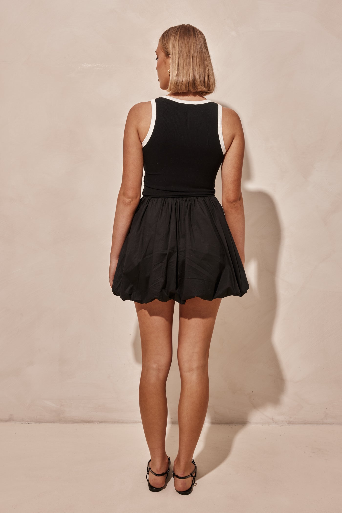 Lottie Bubble Skirt (Black)