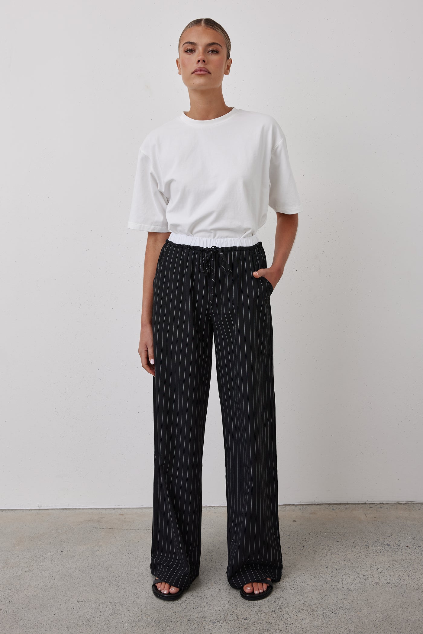 Ellie Pant (Black Stripe)