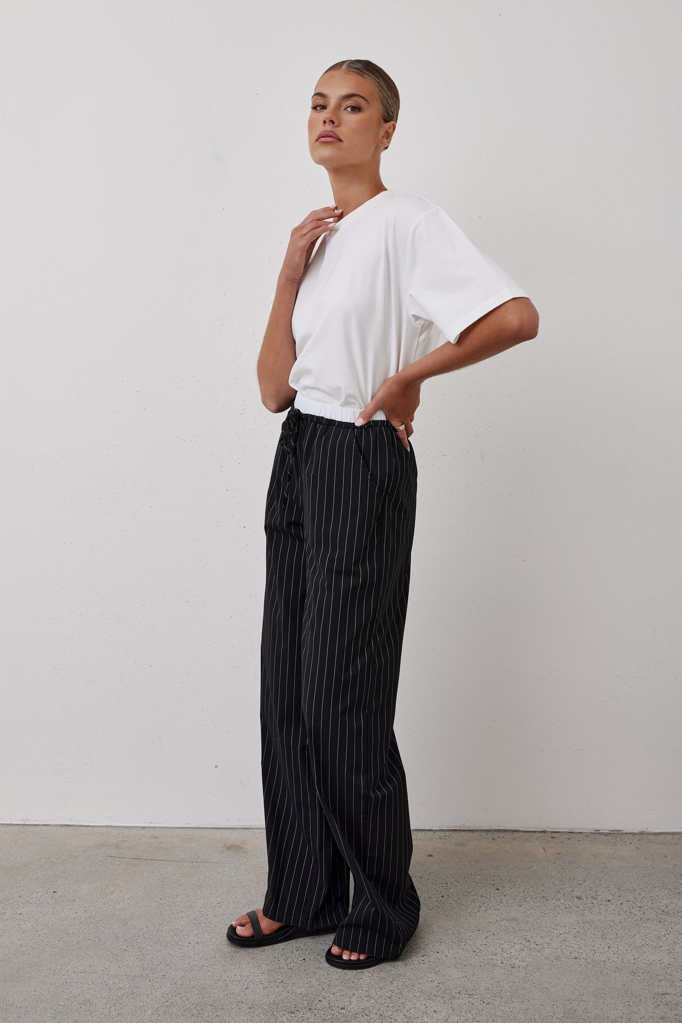 Ellie Pant (Black Stripe)