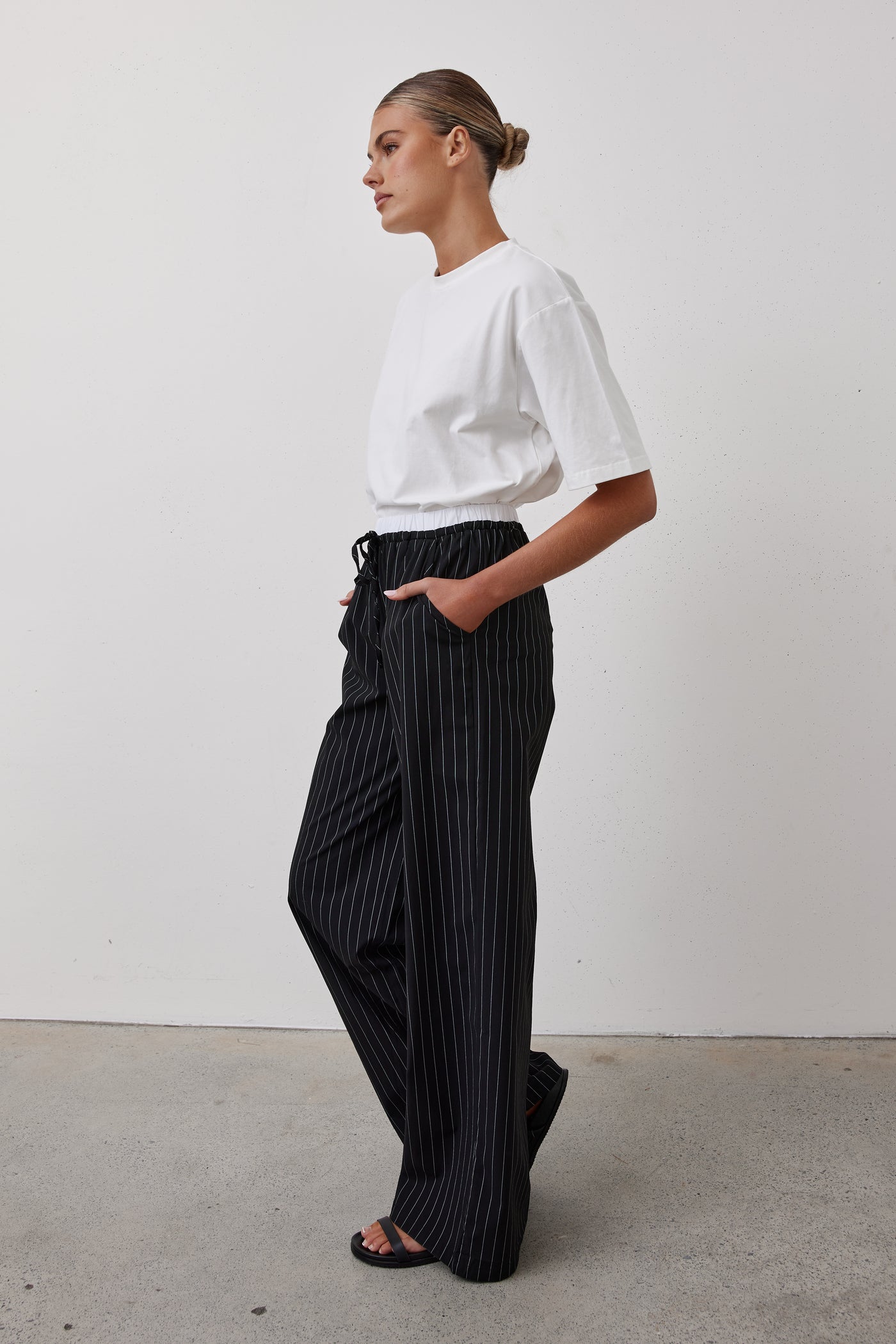 Ellie Pant (Black Stripe)