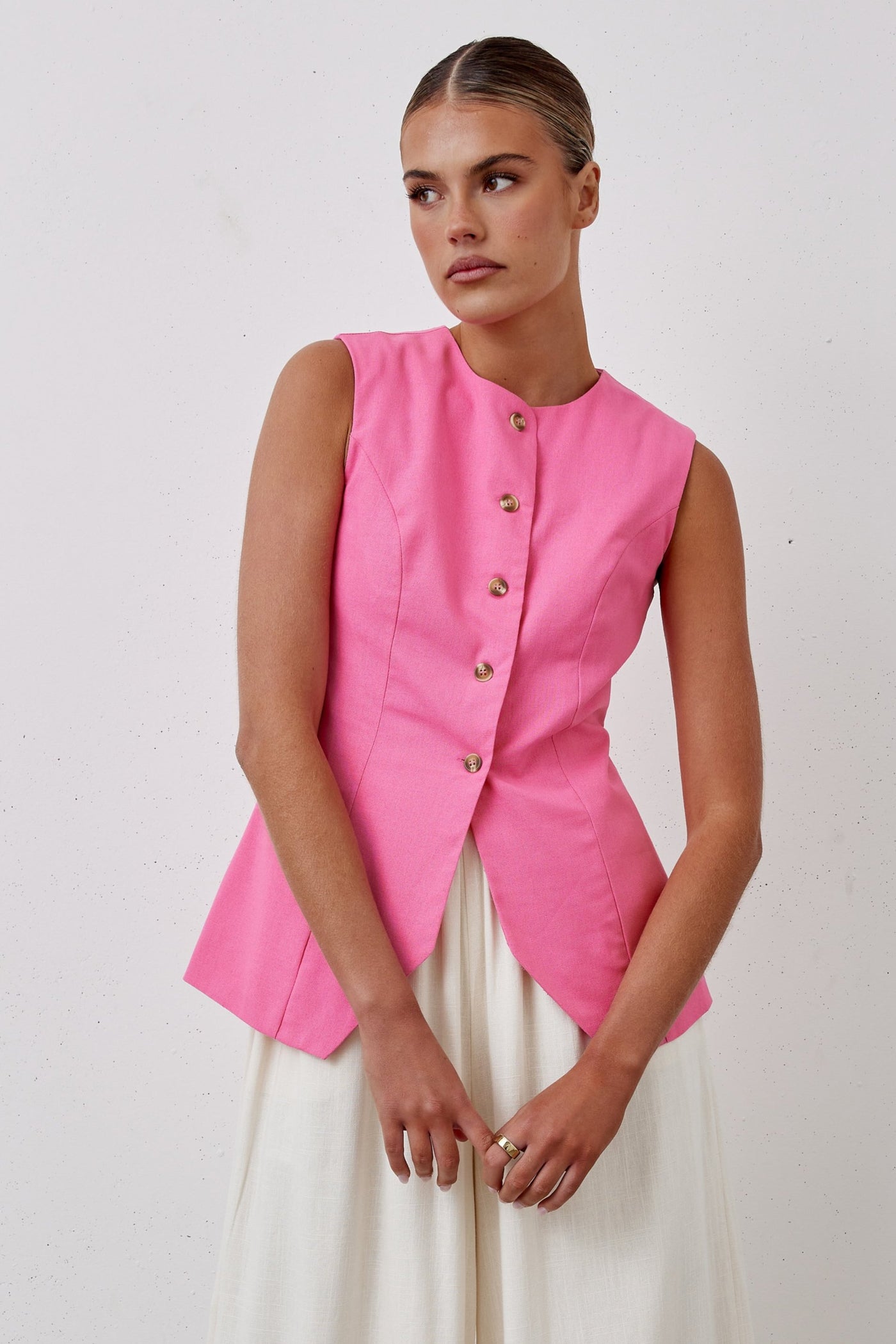 Pearson Vest (Pink)