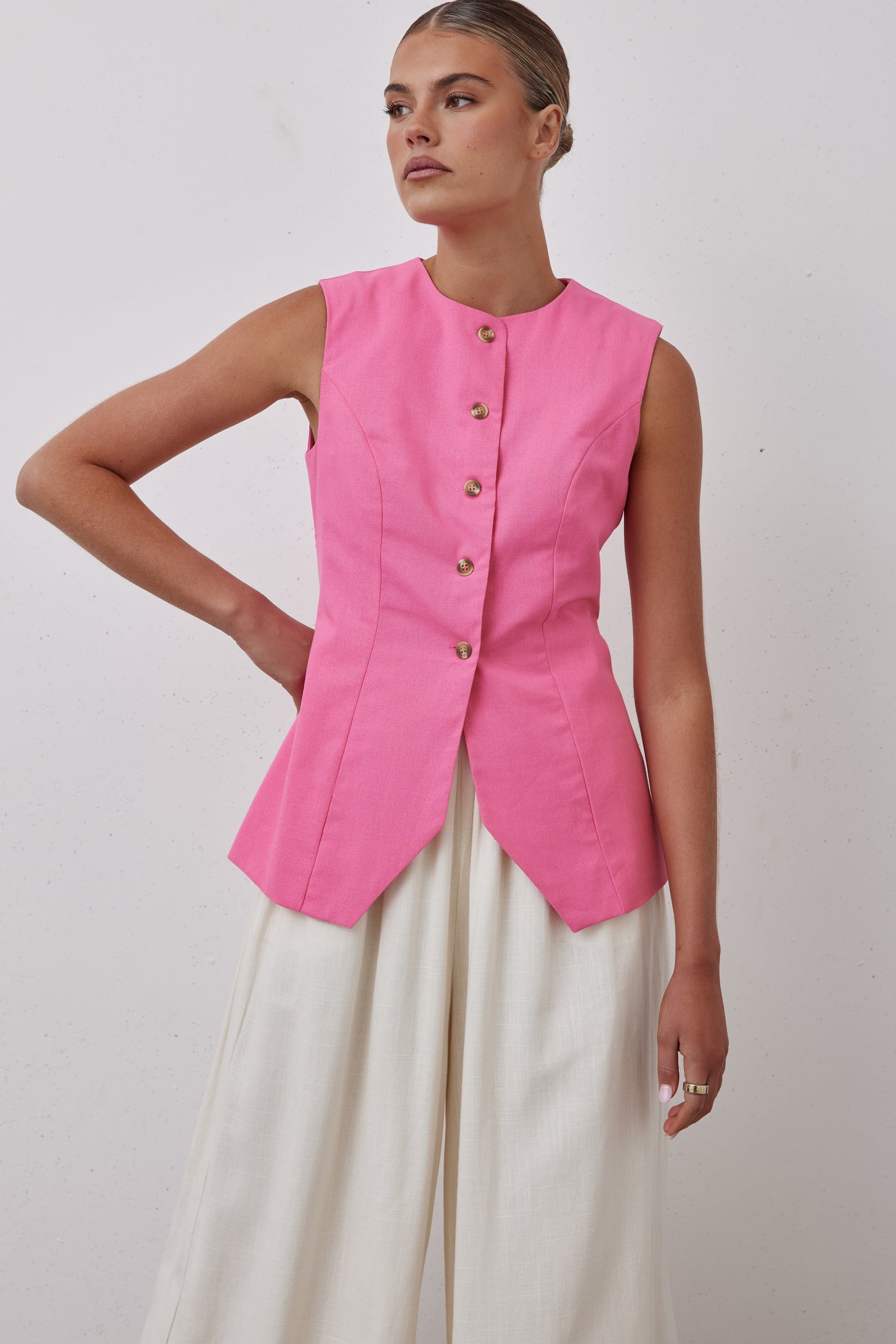 Pearson Vest (Pink)