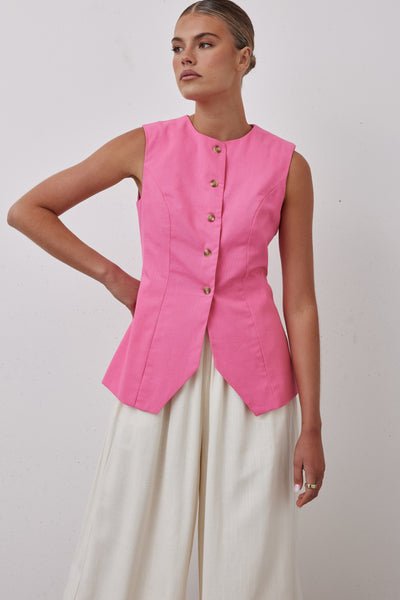 Pearson Vest (Pink)