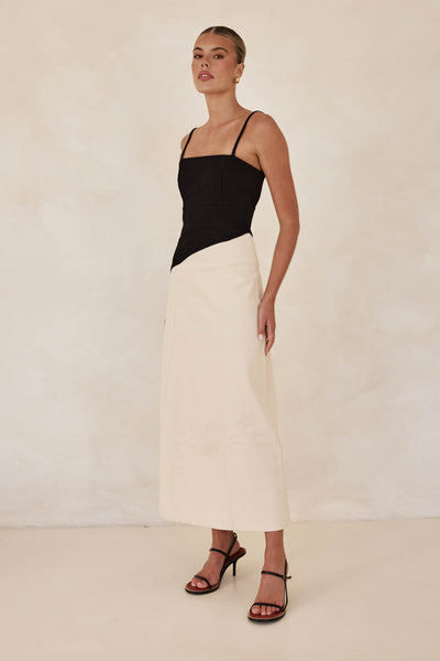 Channing Maxi Dress (Cream)