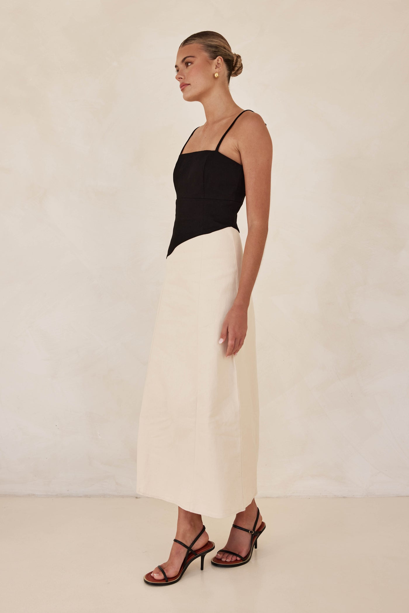 Channing Maxi Dress (Cream)