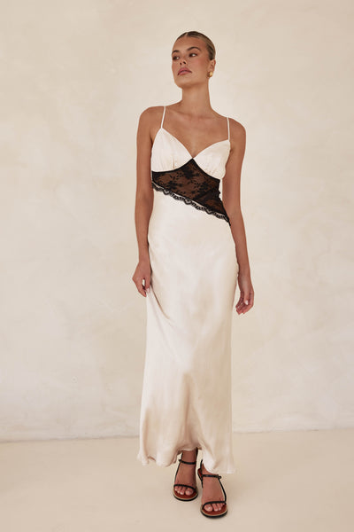 Eryn Maxi Dress (Champagne)